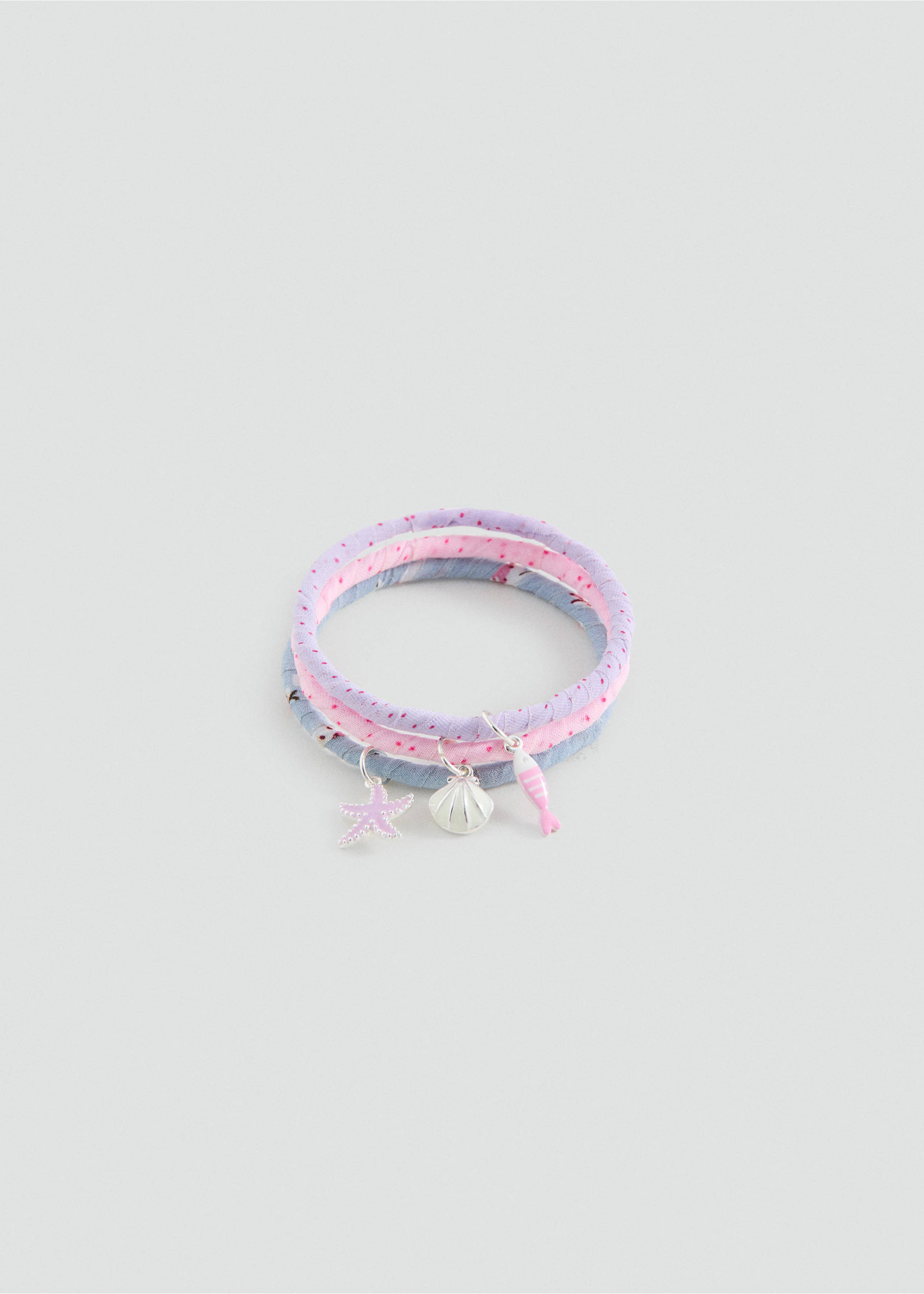 Pack of 3 bracelets - Article without model, Pink. Ref: 27044780-00.