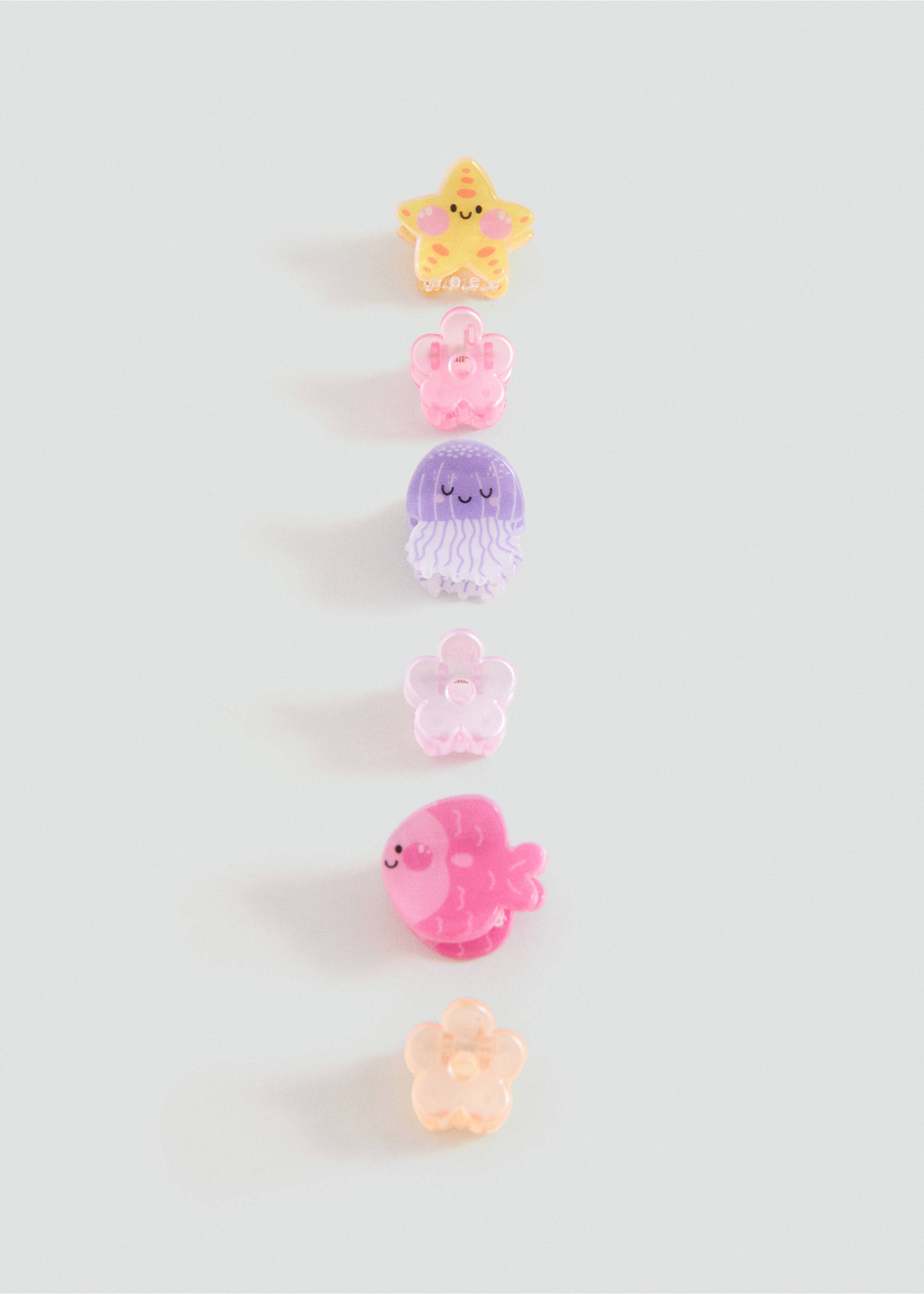 Pack of hair clips - Article without model, Pink. Ref: 27044783-00.