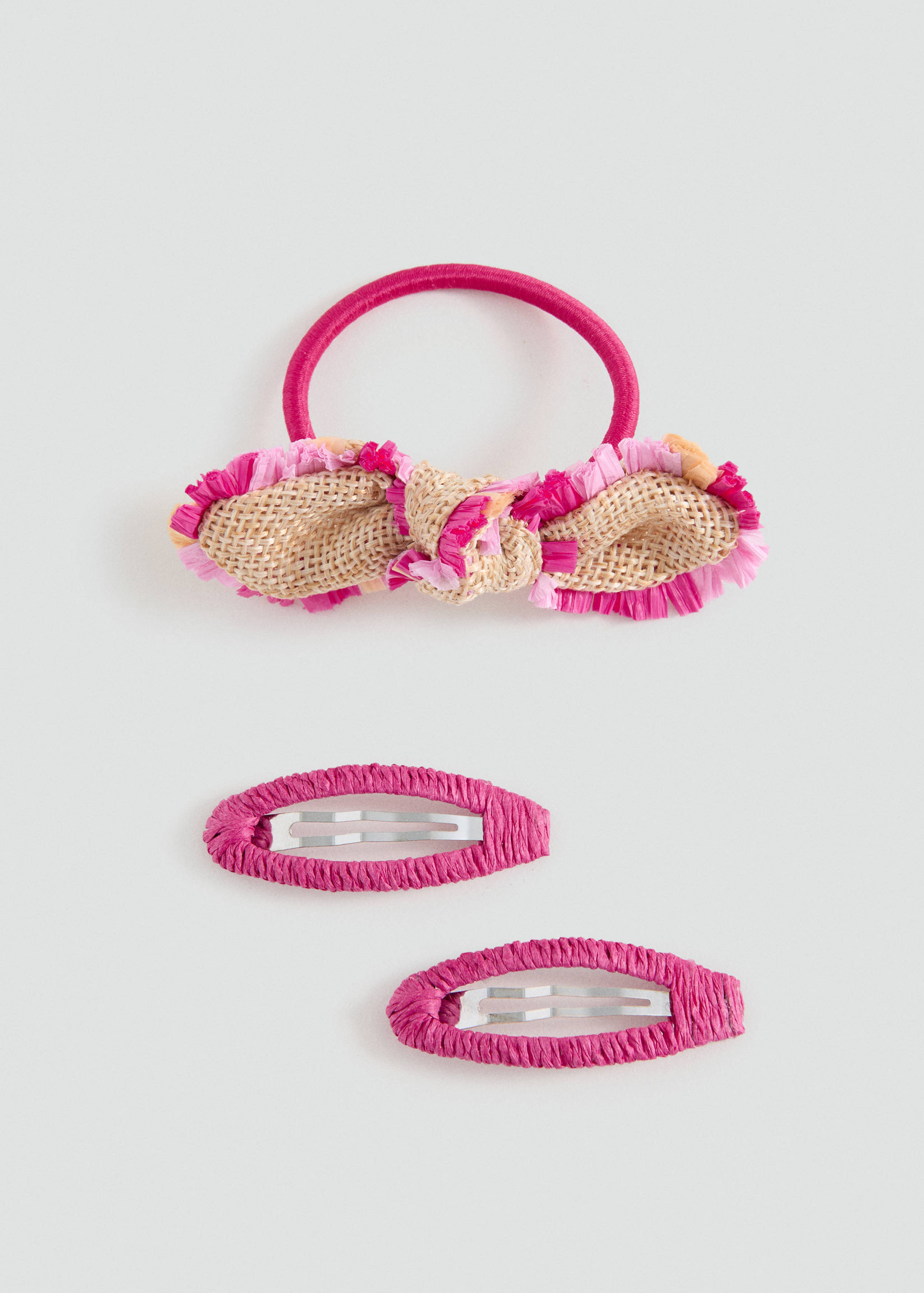 Pack of rubber bands and clips - Article without model