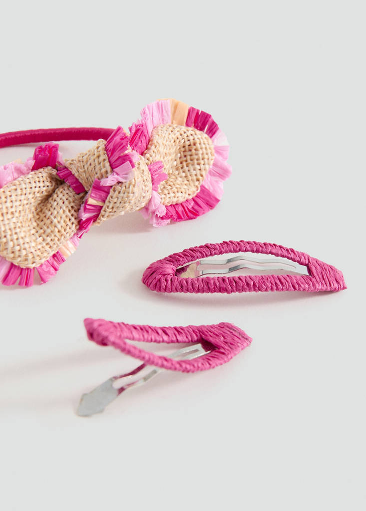 Pack gomas y clips