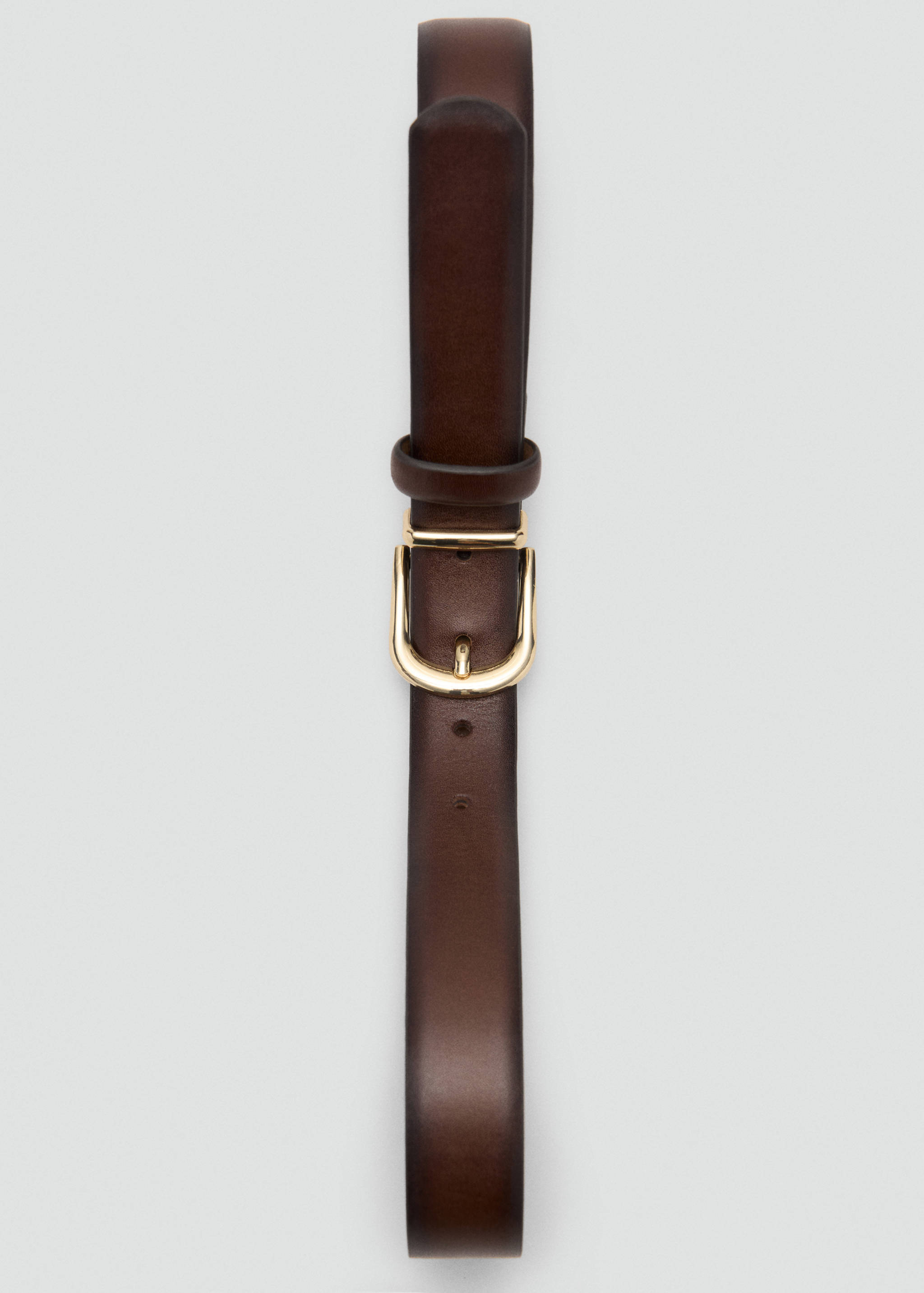 Buckle leather belt - Details of the article 2