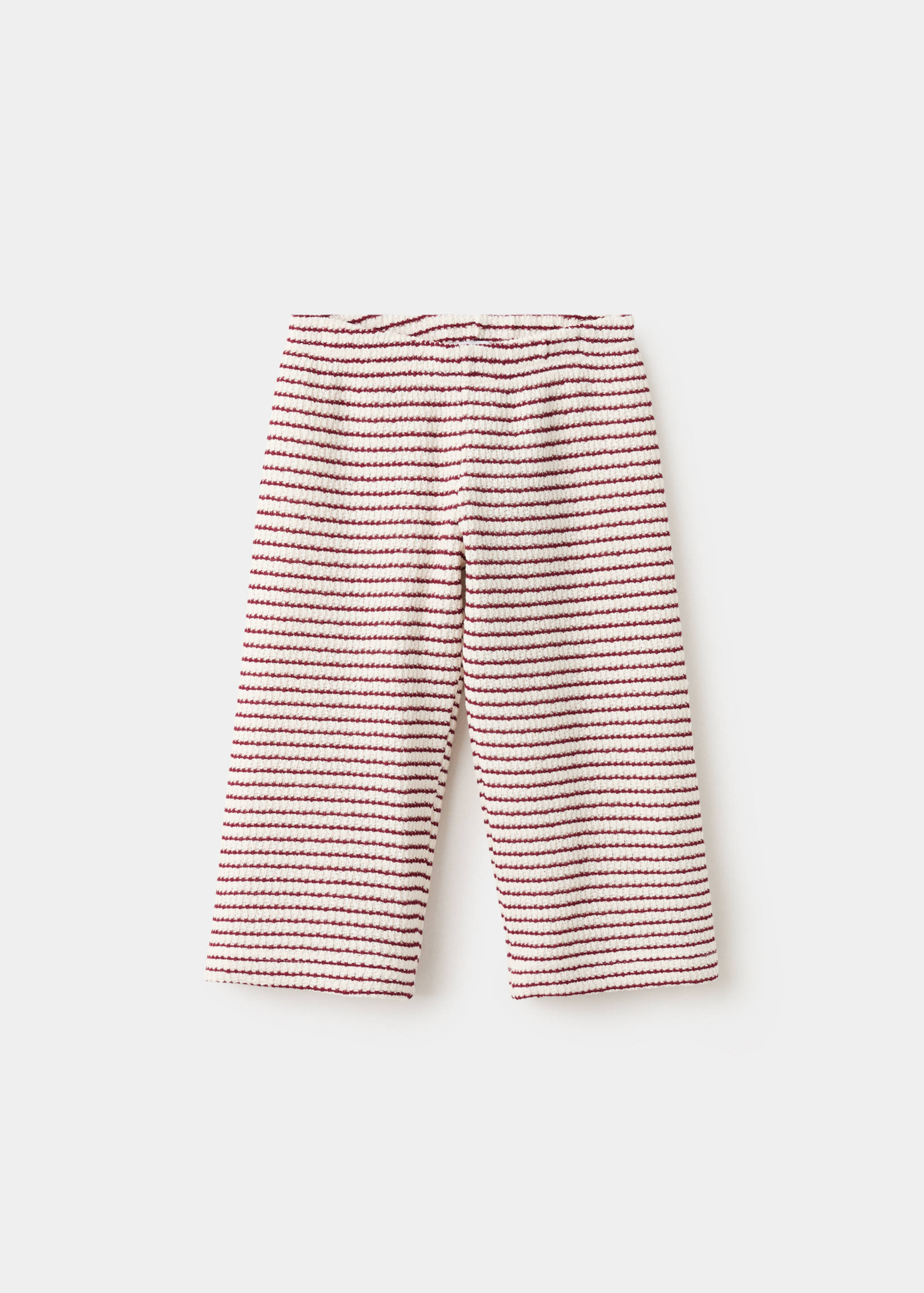 Pantalon maille à rayures - Article sans modèle