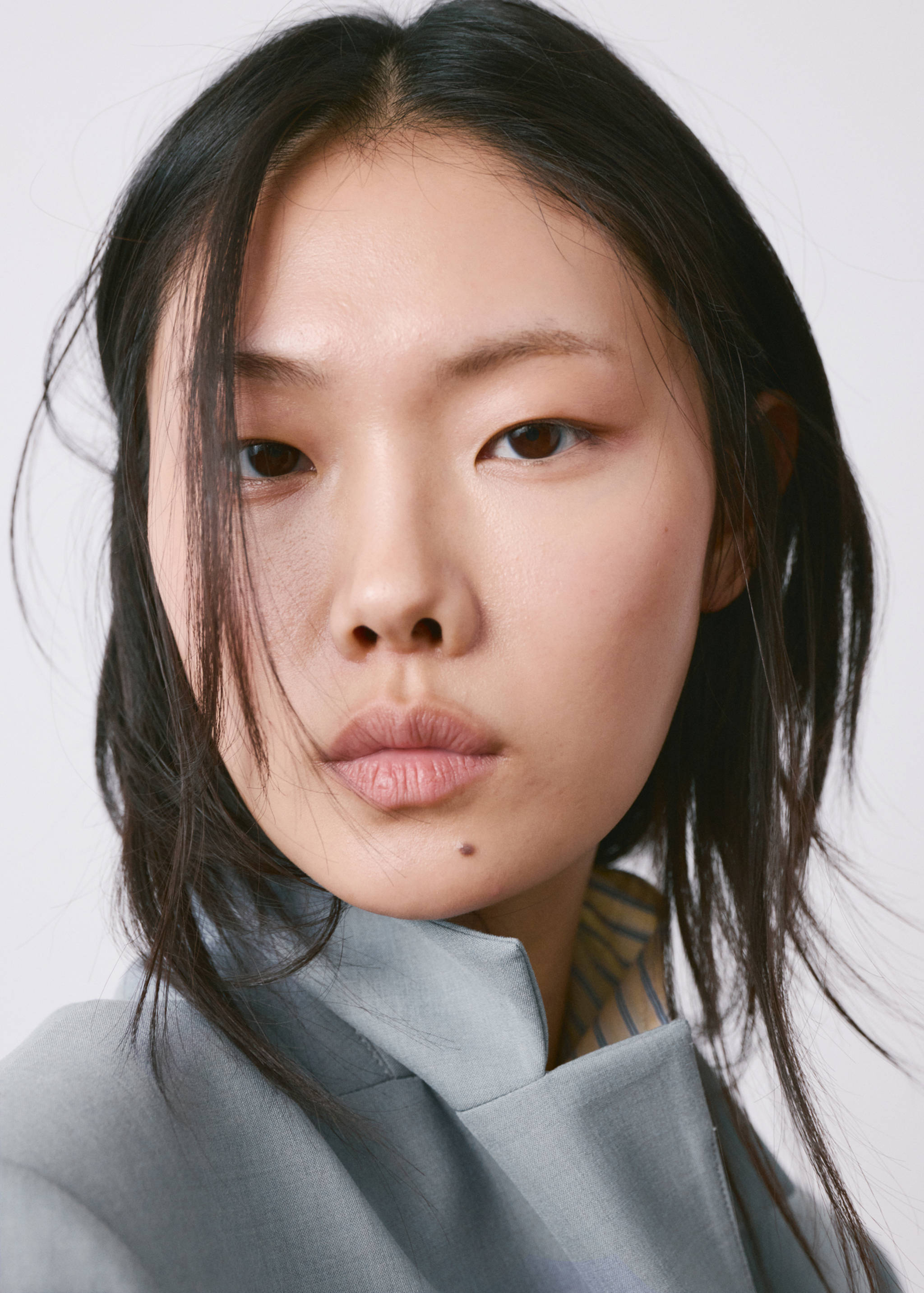 Blazer de costume droit avec poches à rabat - Détail de l'article 1