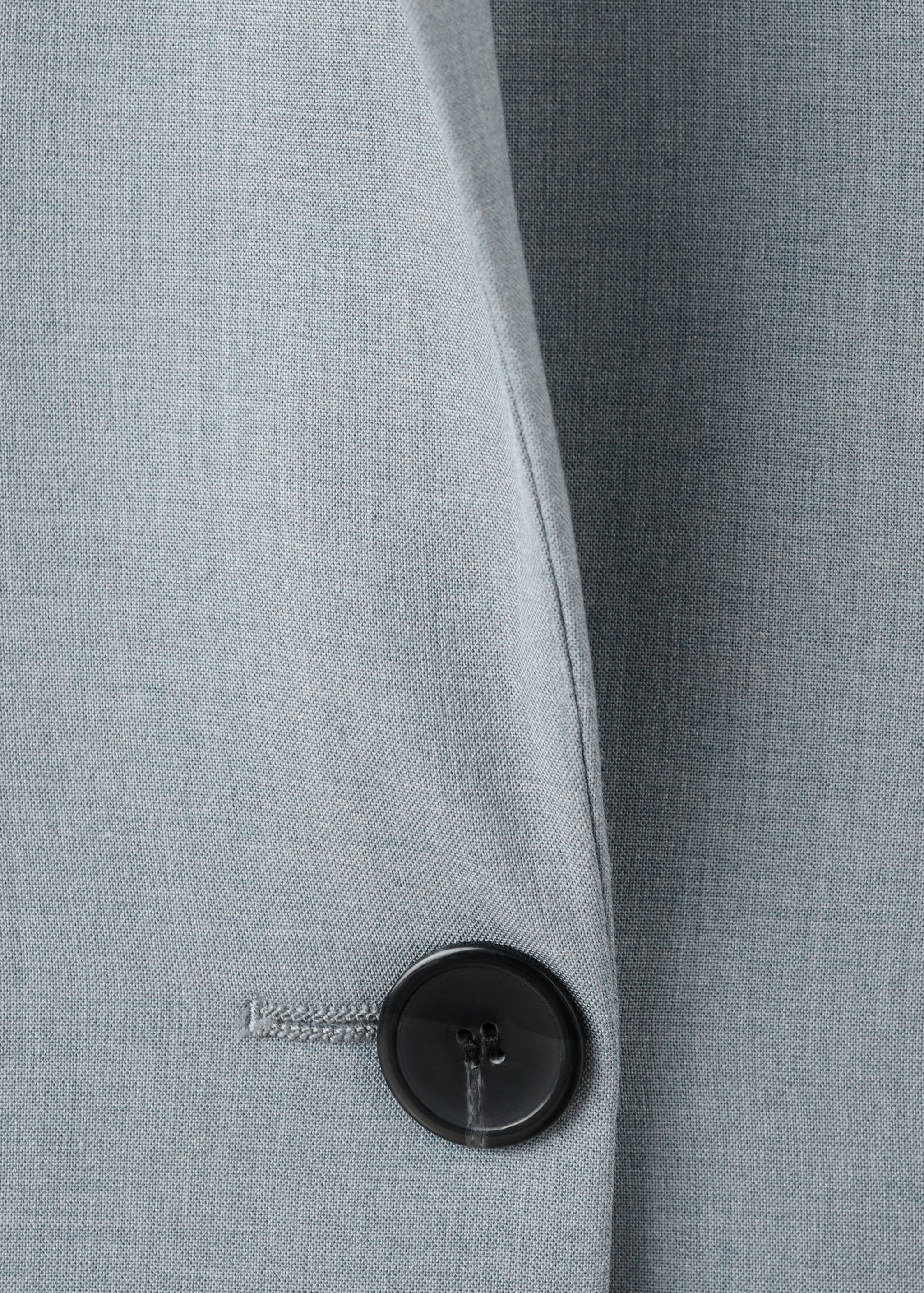 Blazer de costume droit avec poches à rabat - Détail de l'article 8