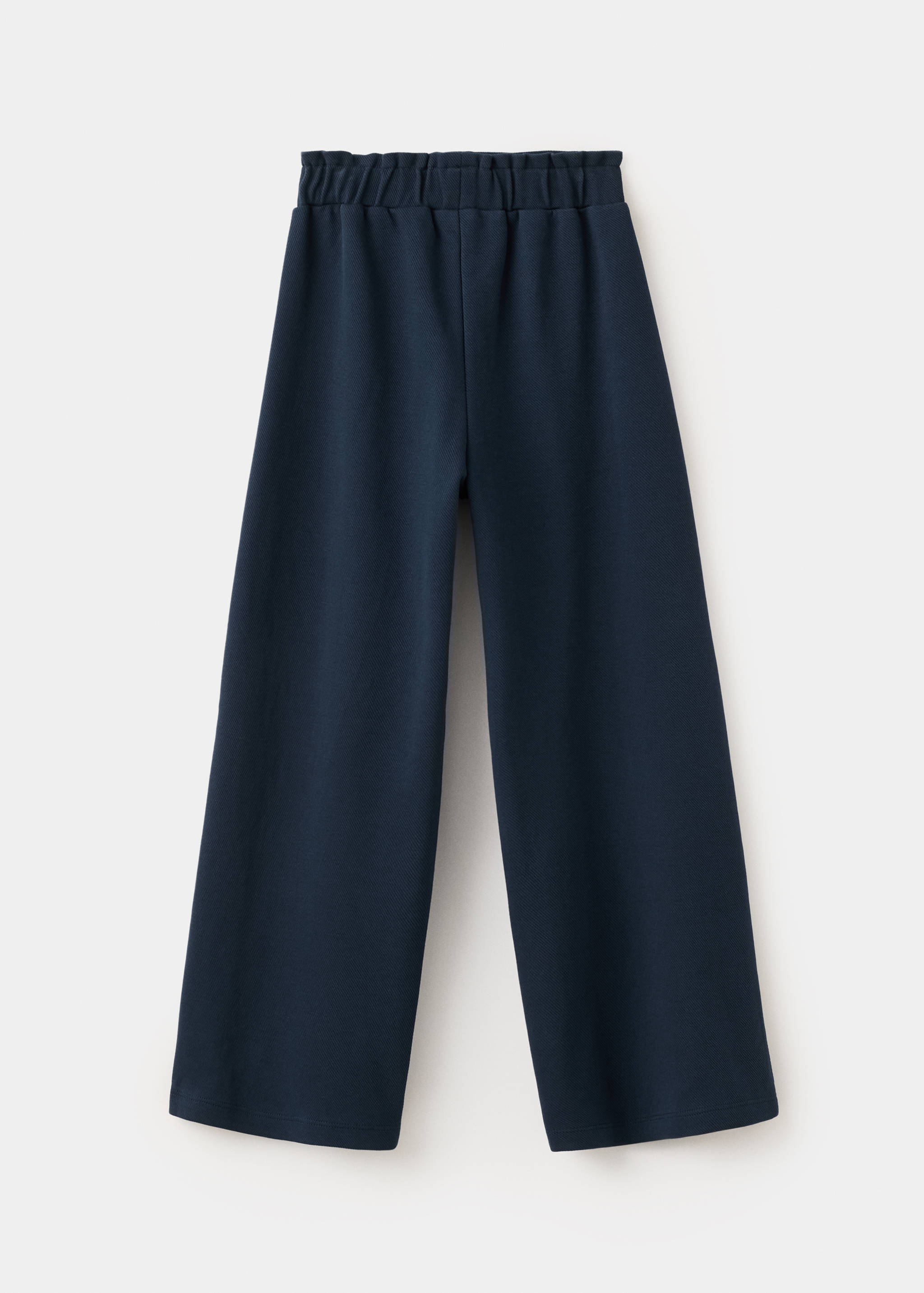 Cotton culotte trousers - Reverse of the article