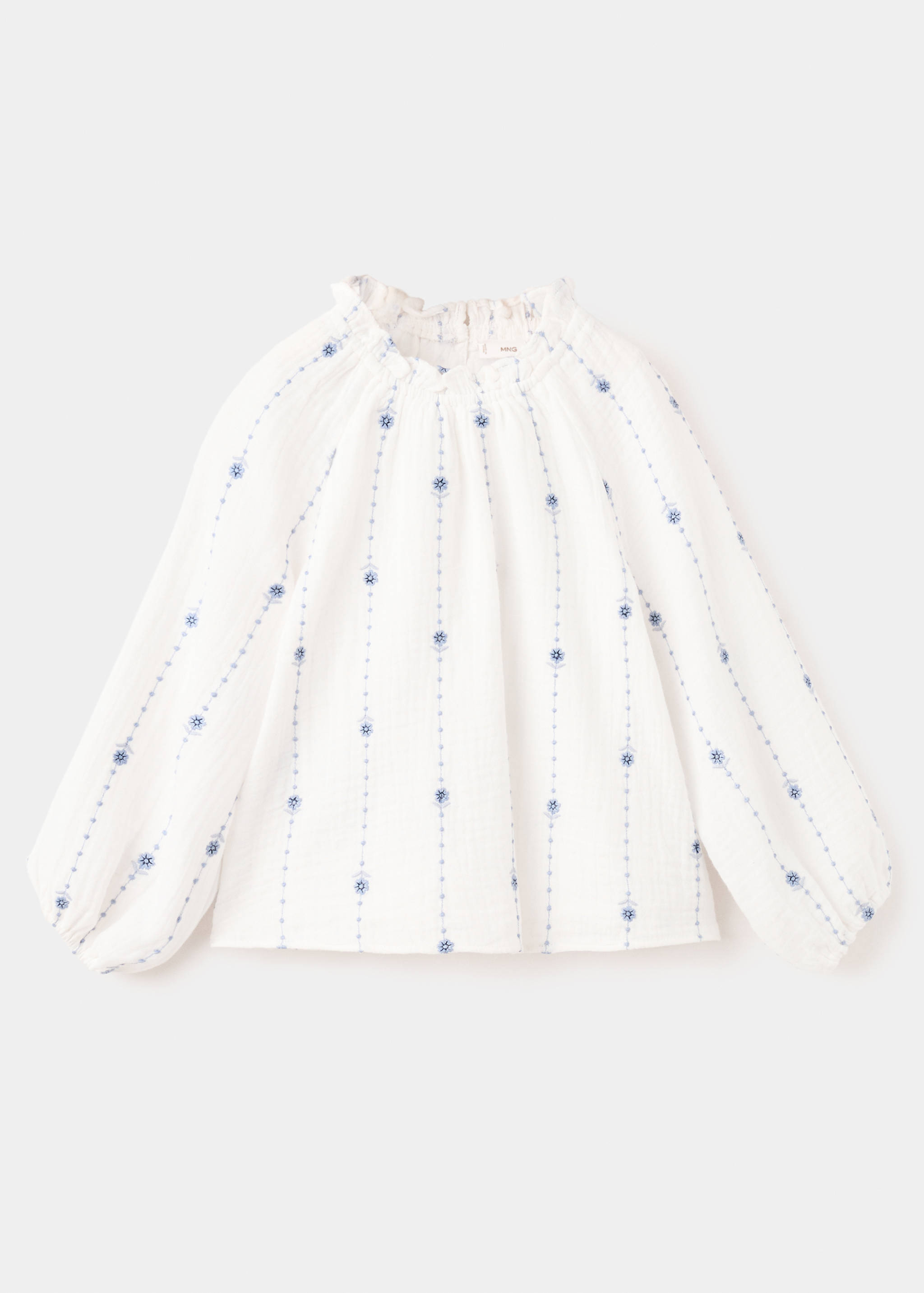 Blusa algodón bordado flores - Artículo sin modelo