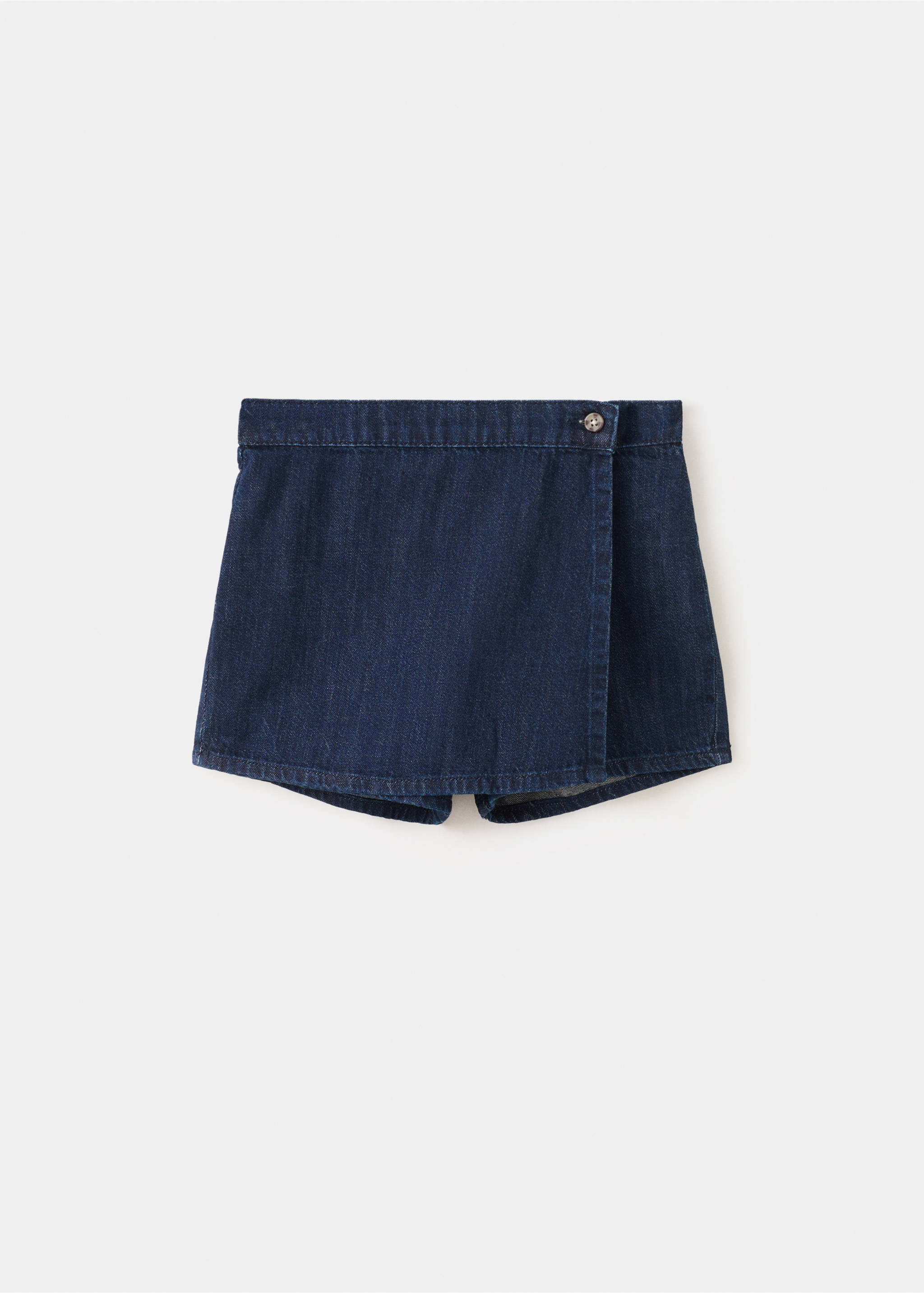 Falda pantalón vaquera - Artículo sin modelo, Azul oscuro. Ref: 27045148-00.