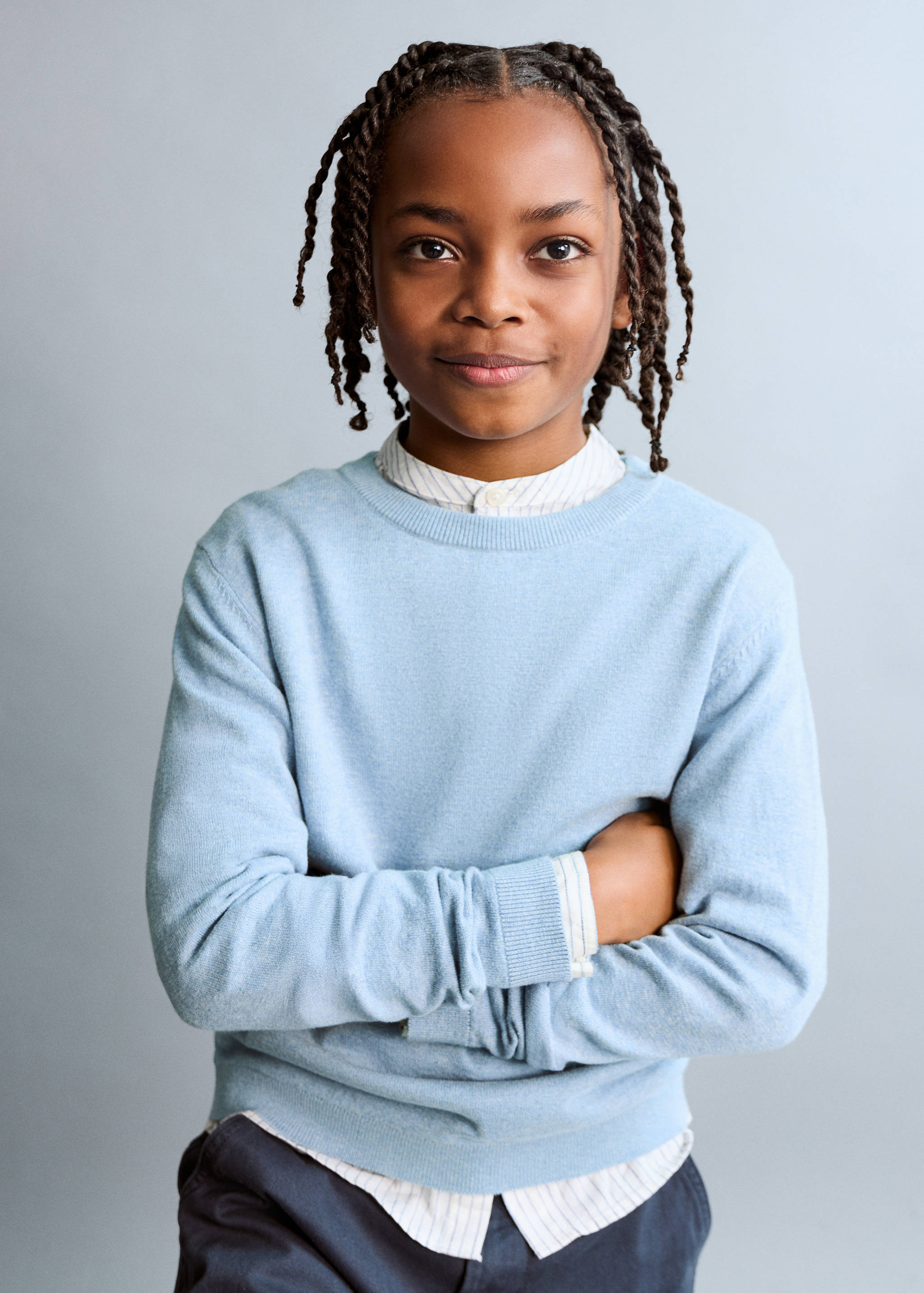 Jersey punto algodón - Plano medio