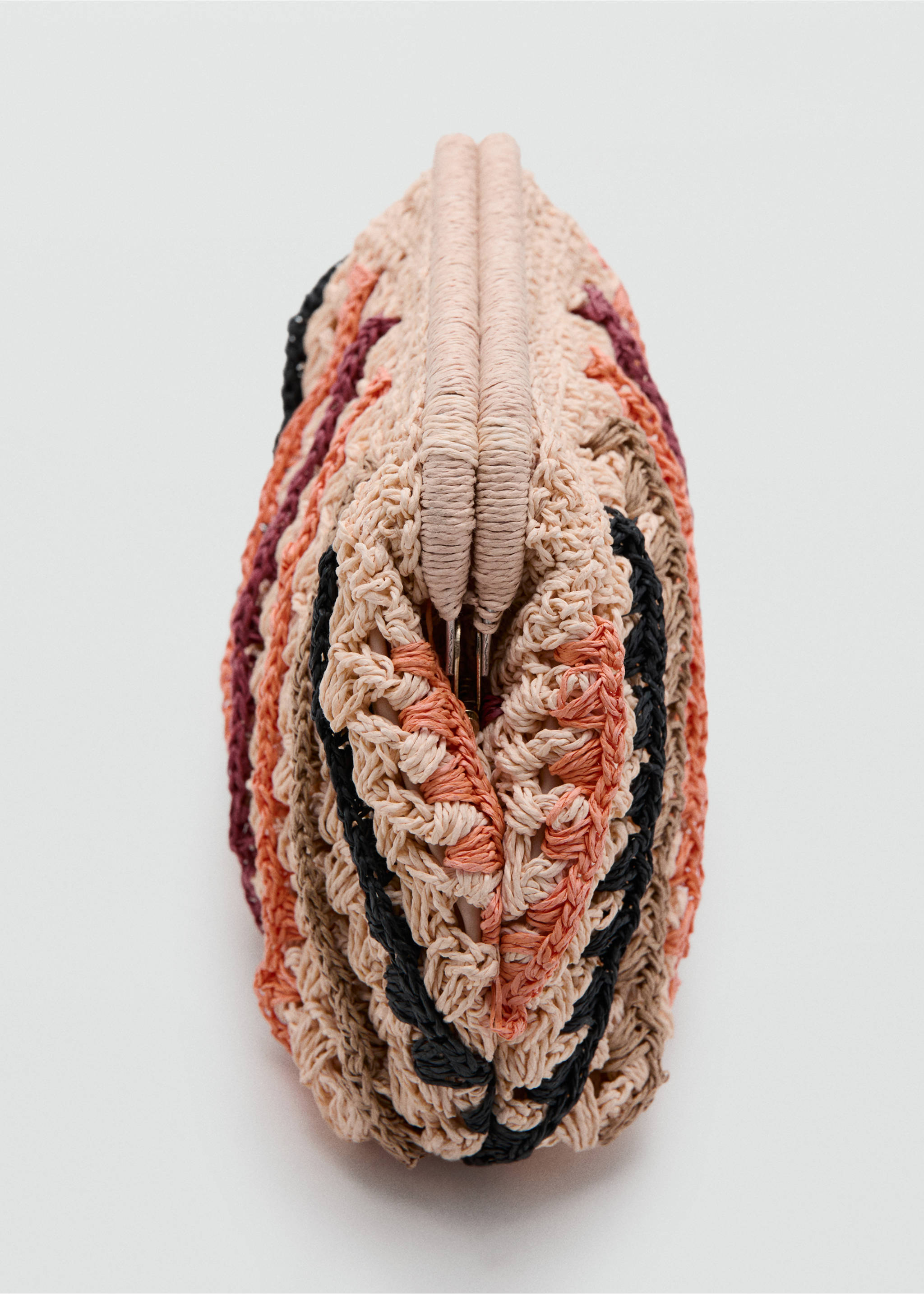 Heklana ručna torbica - Detalji artikla 1, Boja pijeska. Ref: 27045157-00.