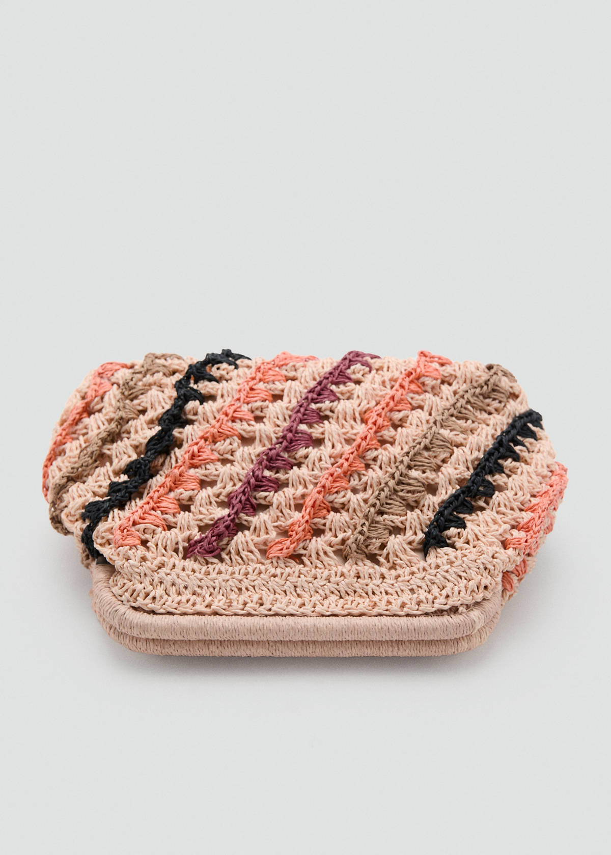 Crochet handbag — Sand