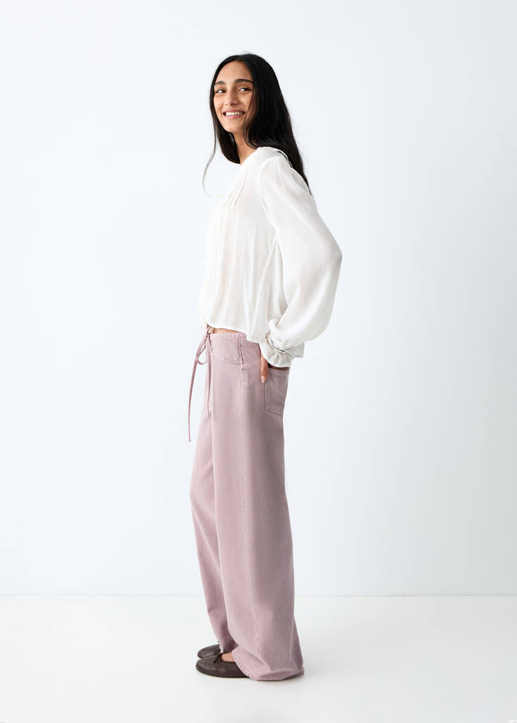 Jeans low waist lazo