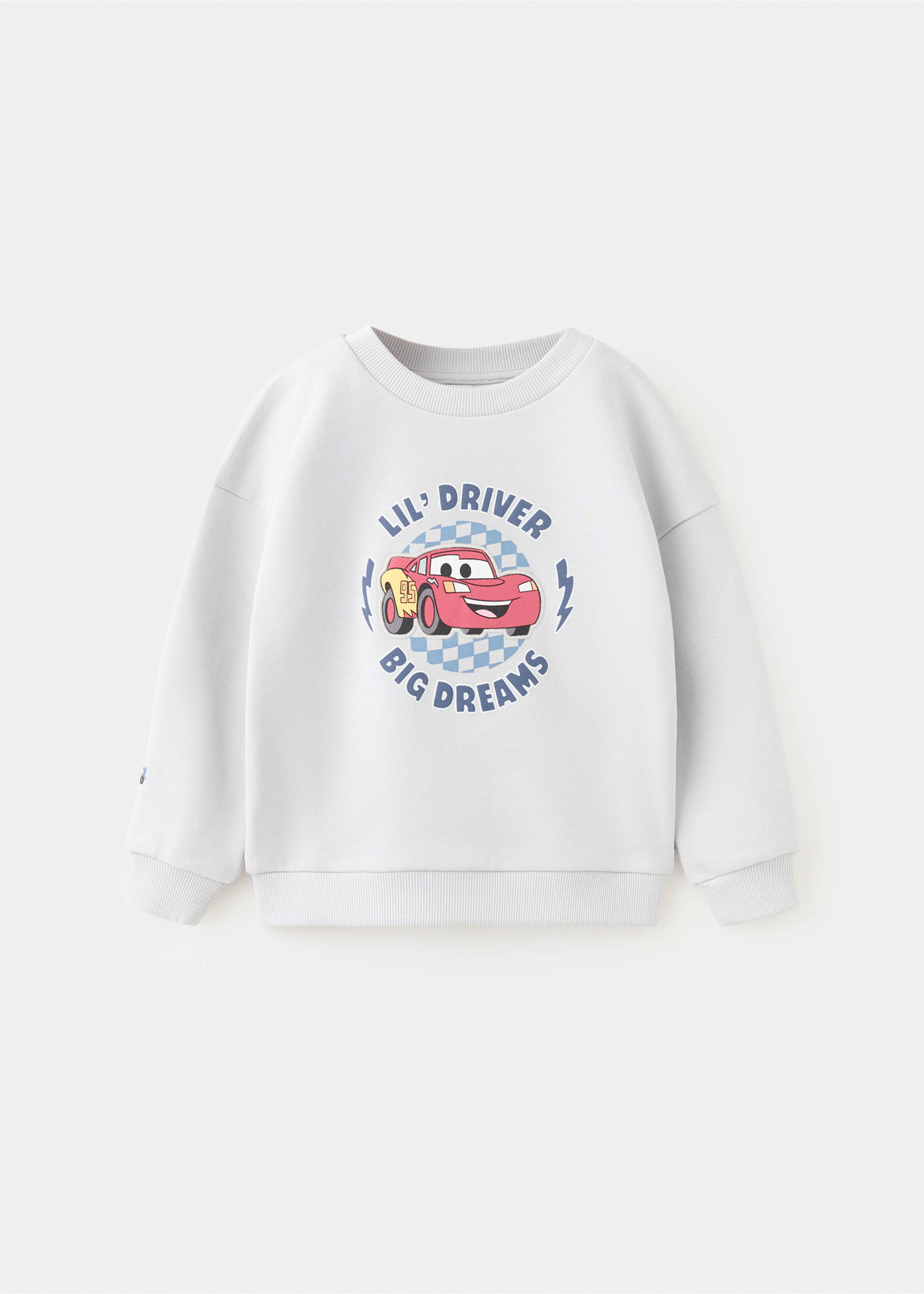 Cars cotton sweatshirt - Article without model, Grey. Ref: 27045159-00.