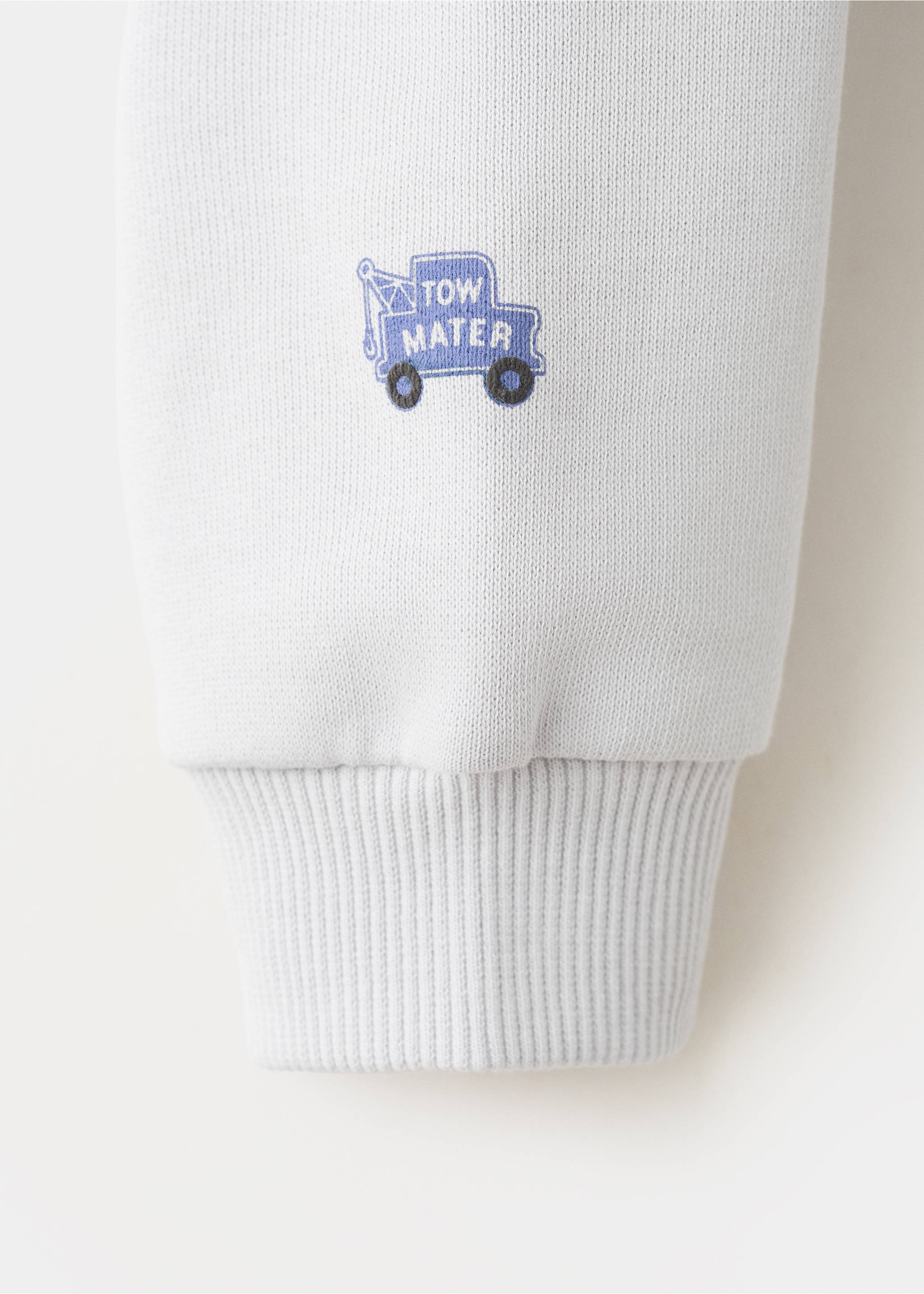 Cars cotton sweatshirt - Details of the article 0, Grey. Ref: 27045159-00.