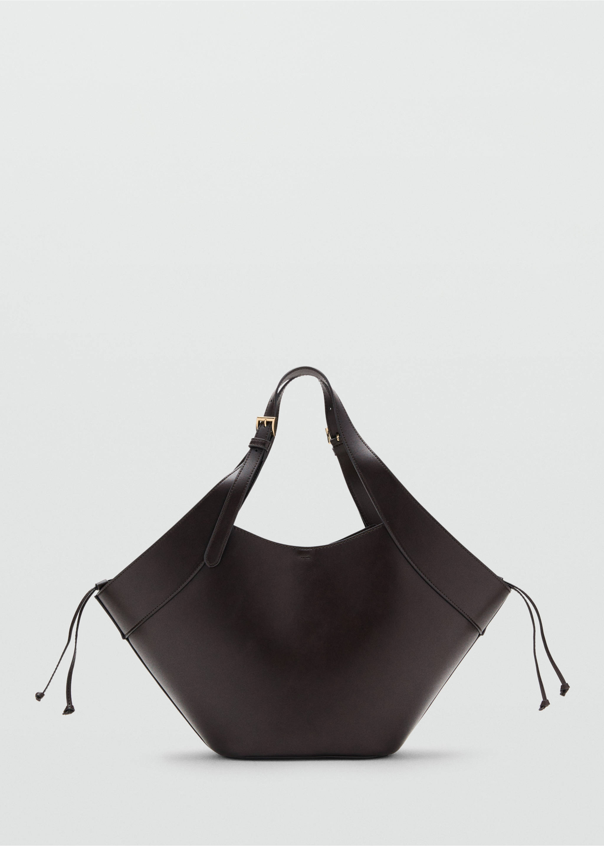 Bolso grande doble asa hebillas - Artículo sin modelo, Chocolate. Ref: 27045160-00.