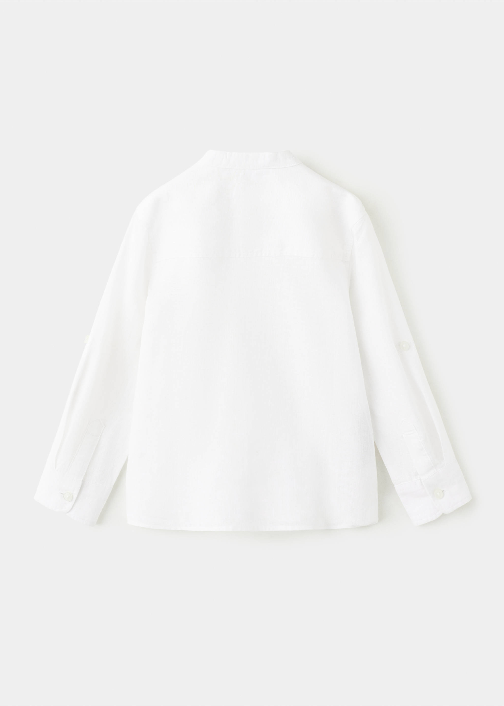 Vászon ing - A cikk hátulja, Fehér. Ref: 27045809-00.