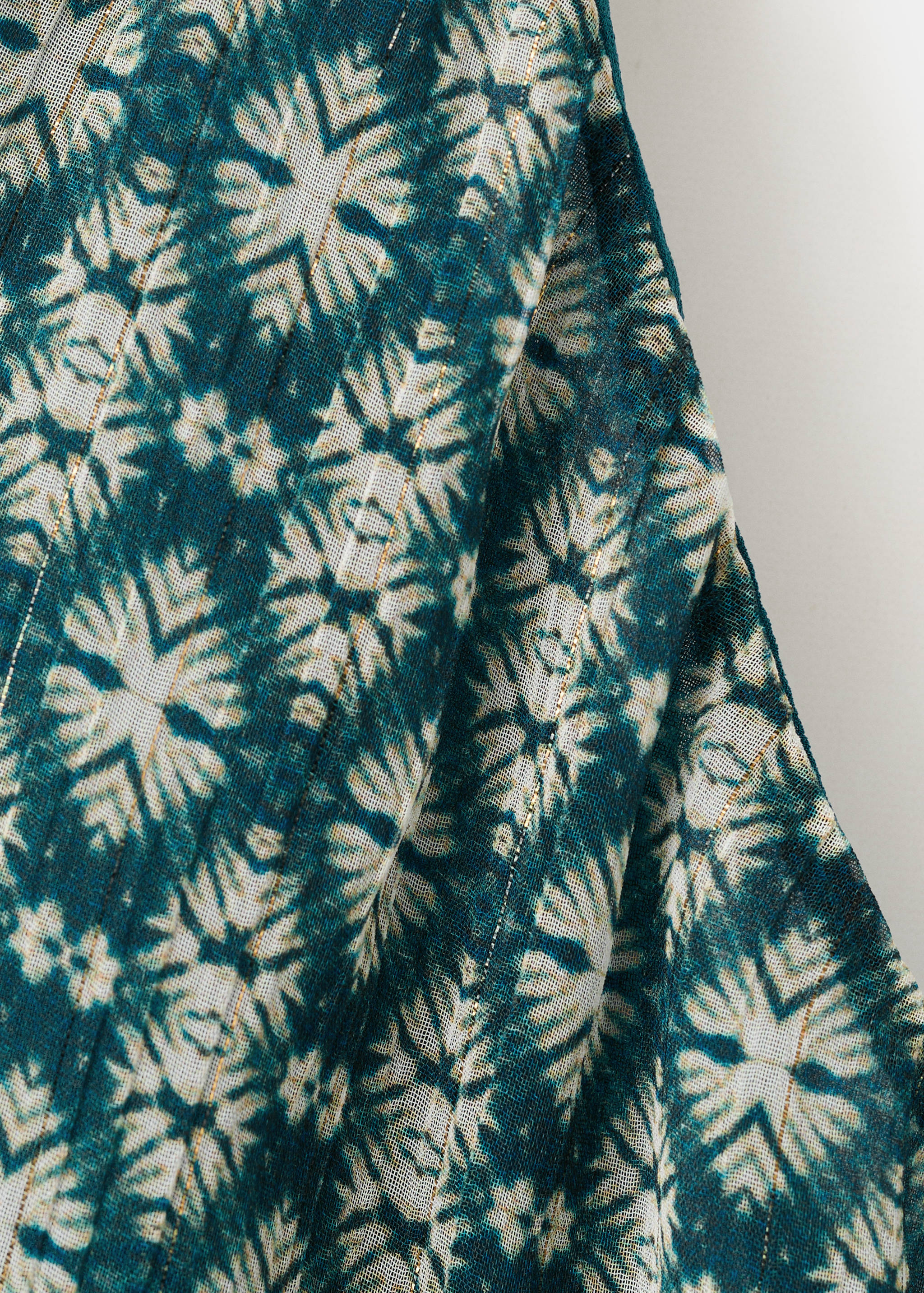 Асимметричная блузка с бантом на воротнике - Деталь изделия 8