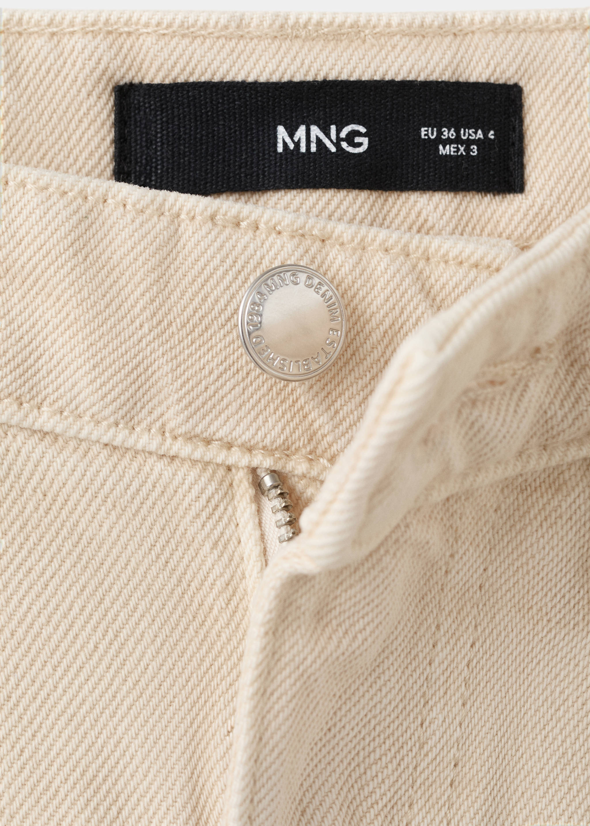 Balloon jeans with rolled-up hem - Details of the article 8