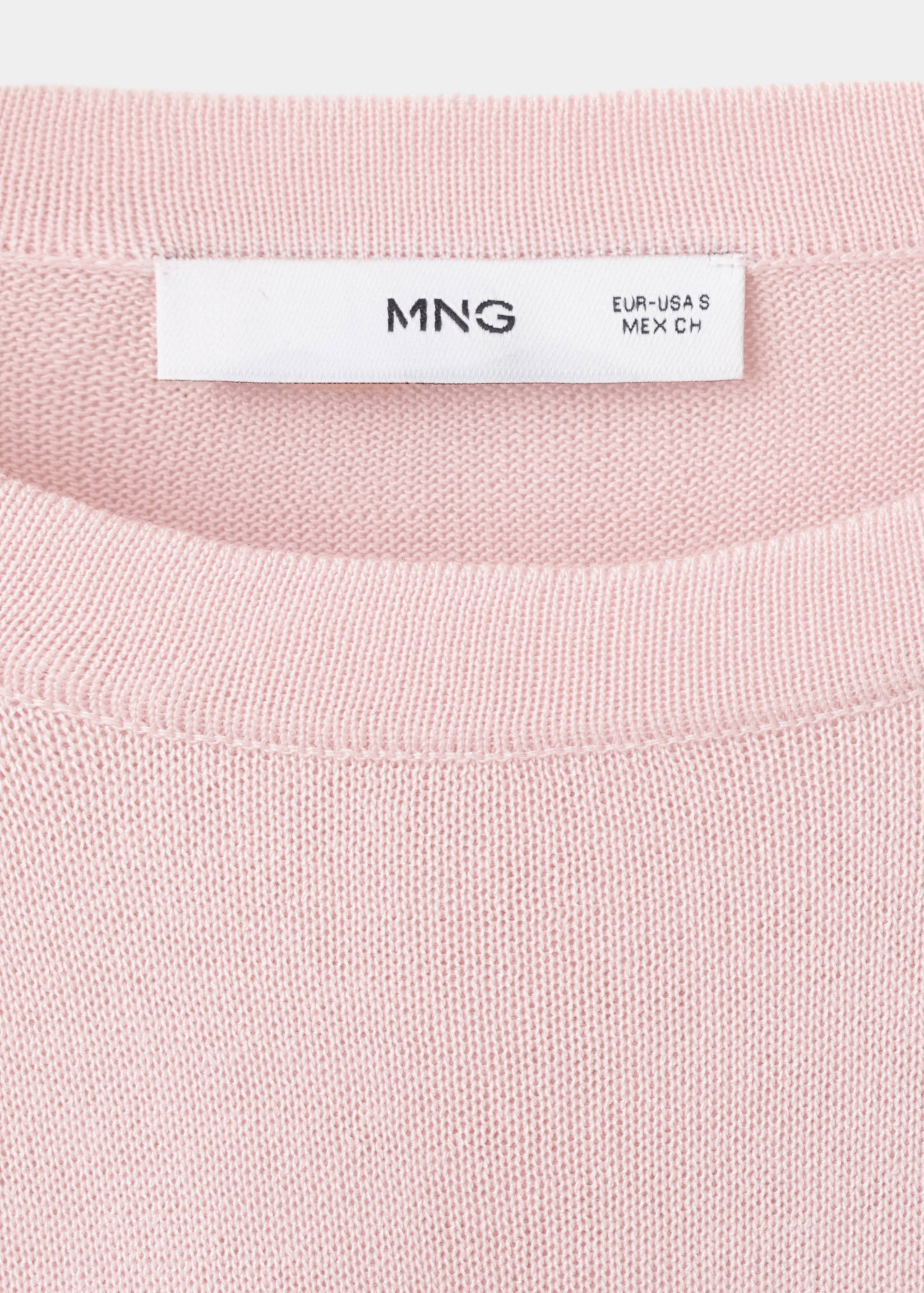 Short-sleeved knitted sweater - Details of the article 8