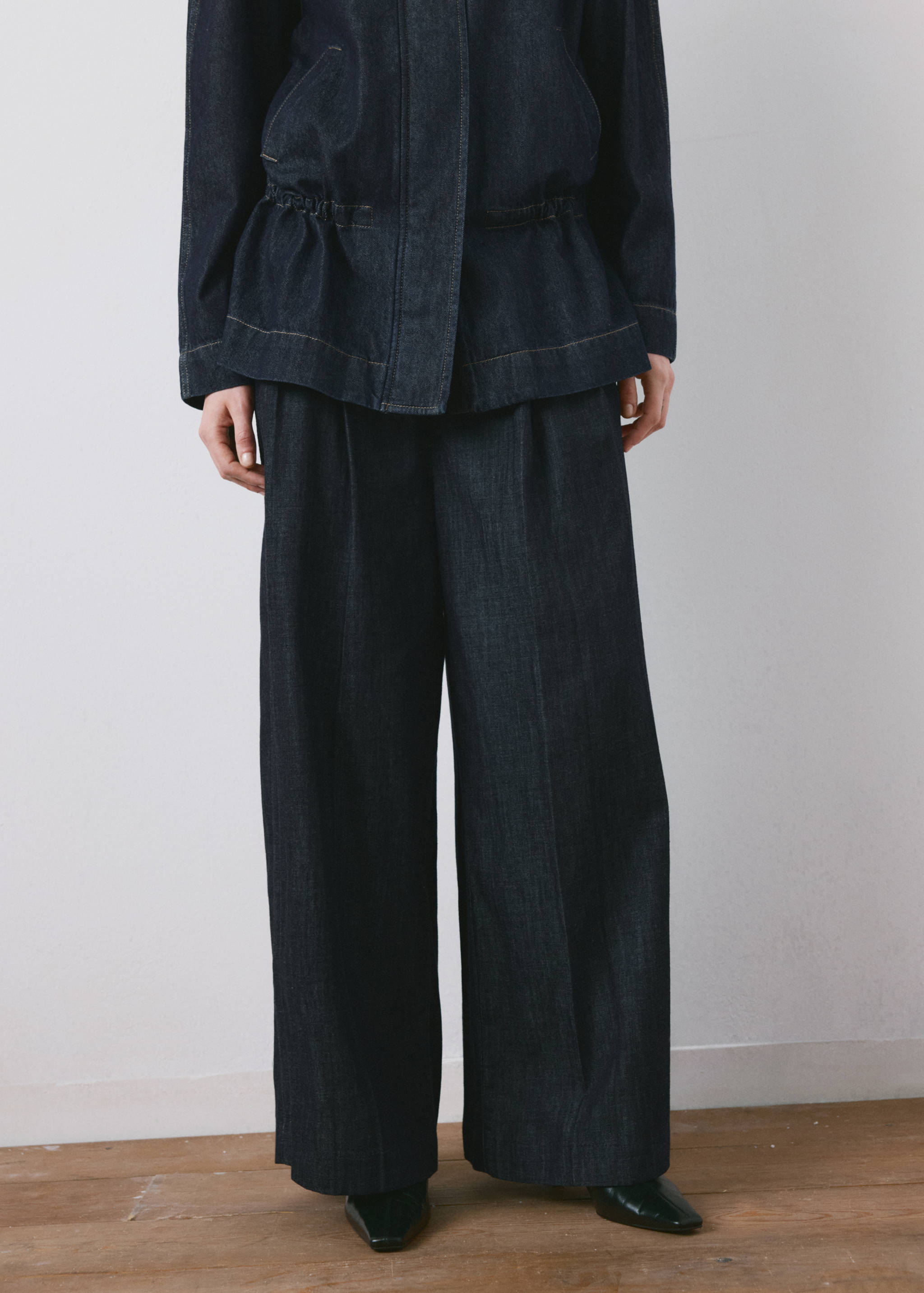 Pantalons texans wide leg travetes - Detall de l'article 3