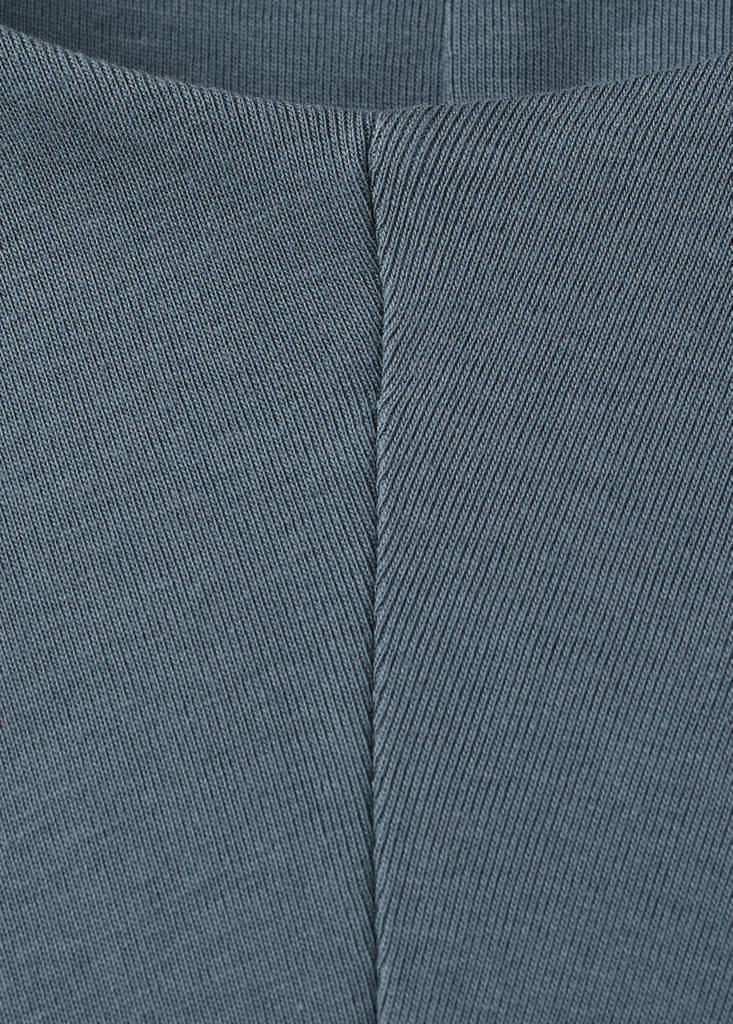 Midi-dress with draped detail — Blue