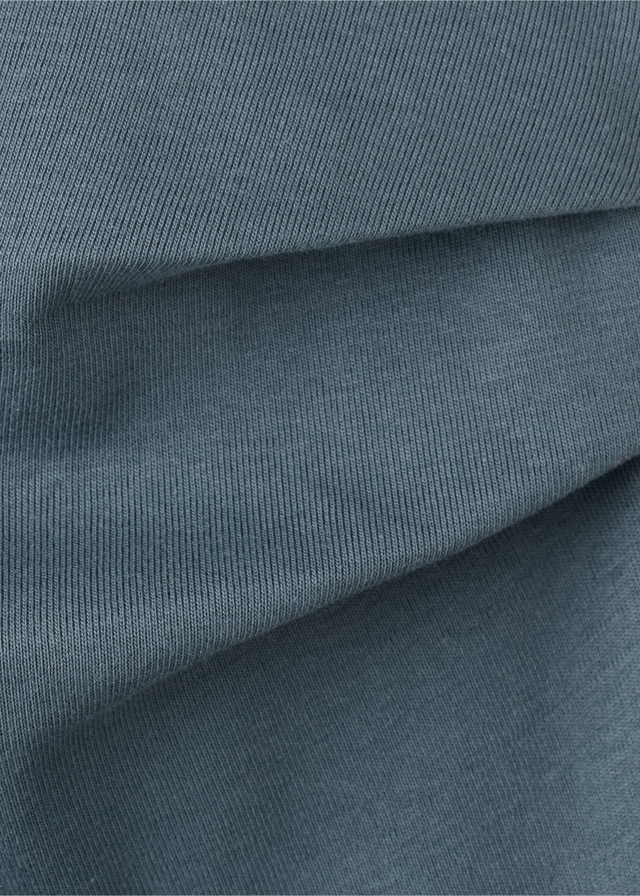 Midi-dress with draped detail - Details of the article 0, Blue. Ref: 27045826-00.