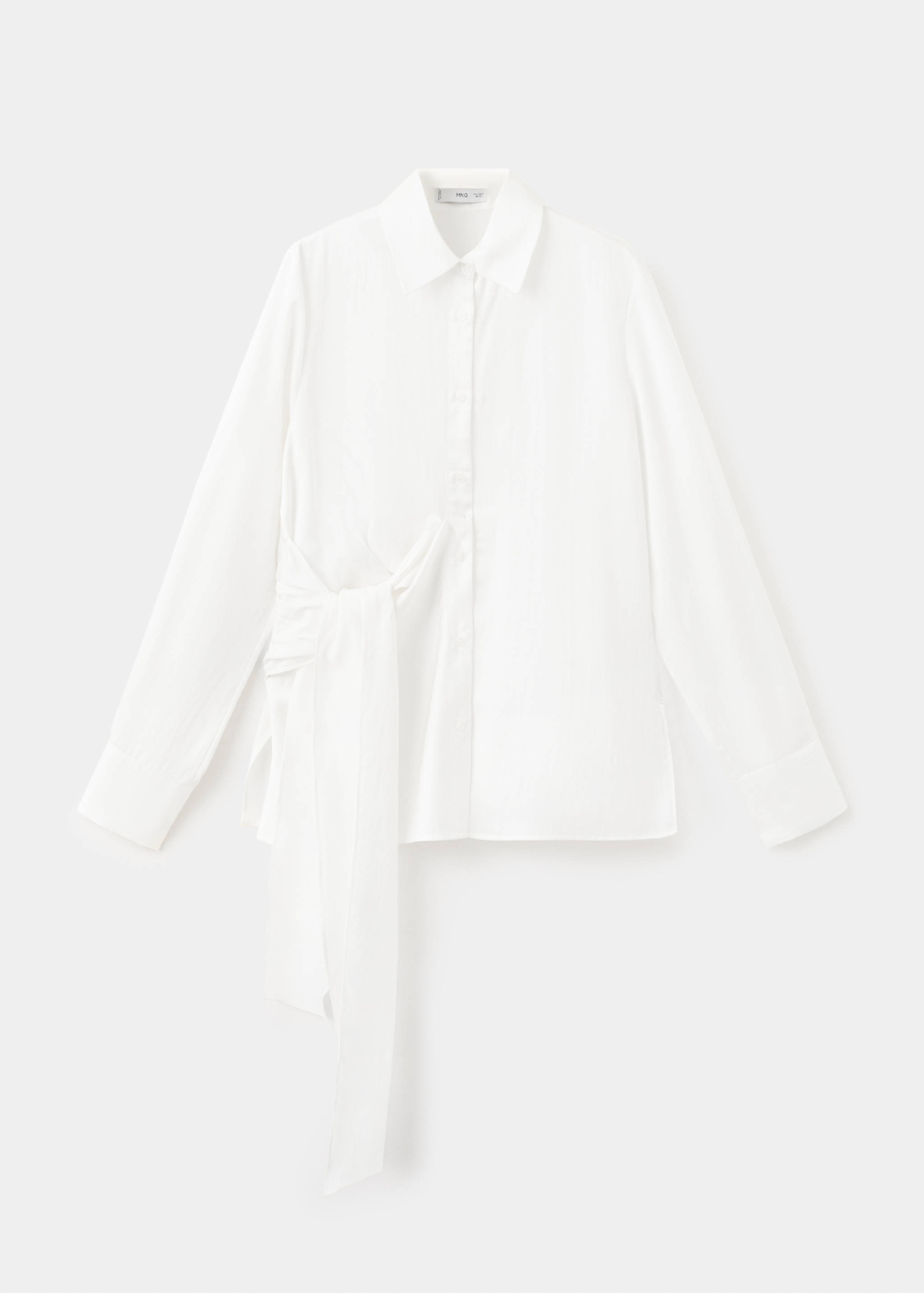 Camisa nudo lateral - Artículo sin modelo