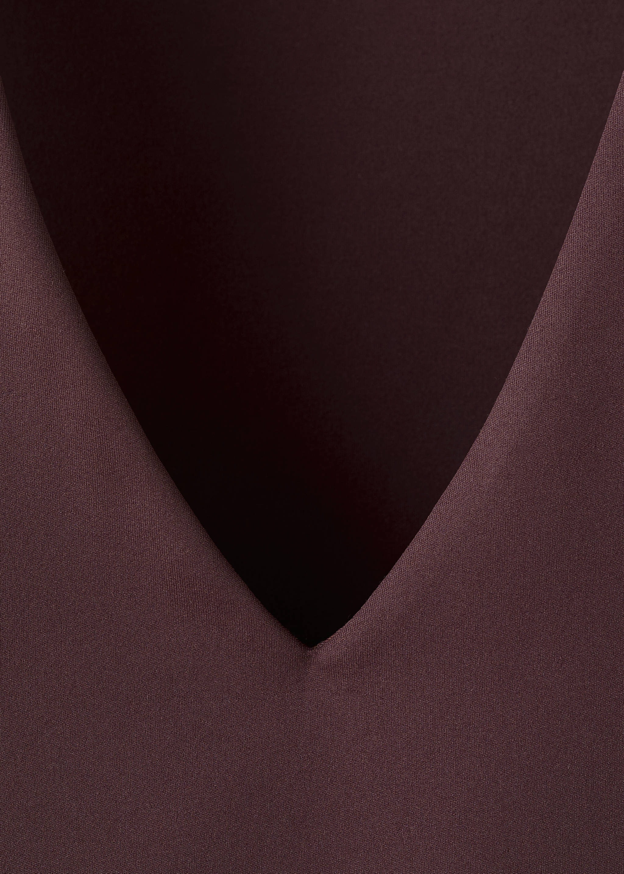 Fitted V-neck top - Details of the article 8