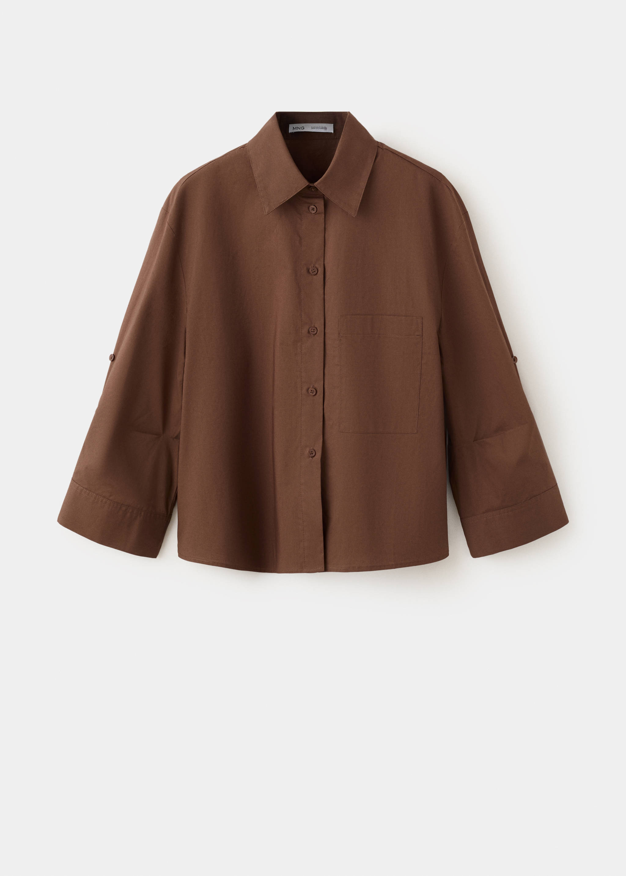 Striped cotton shirt - Article without model