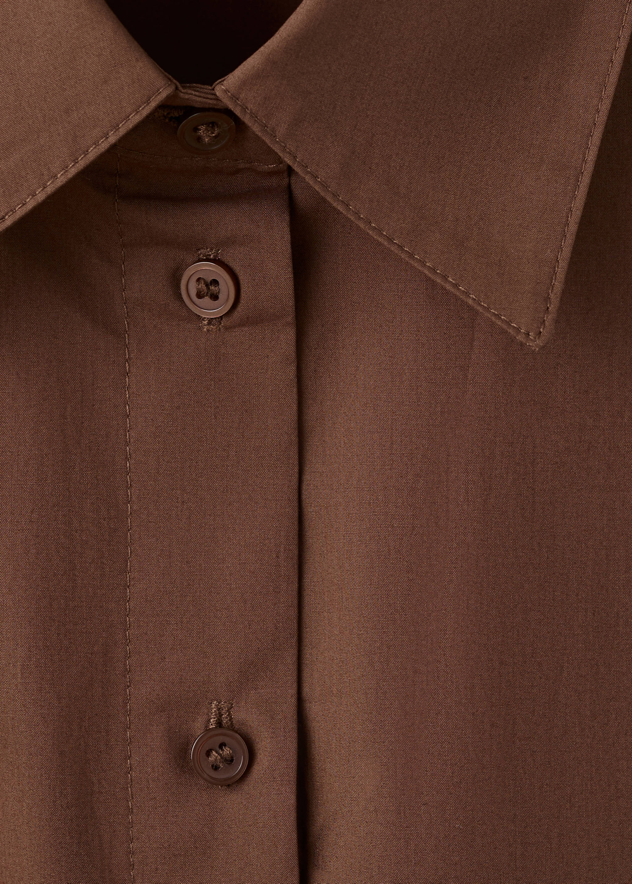 Chest-pocket cotton shirt - Details of the article 8