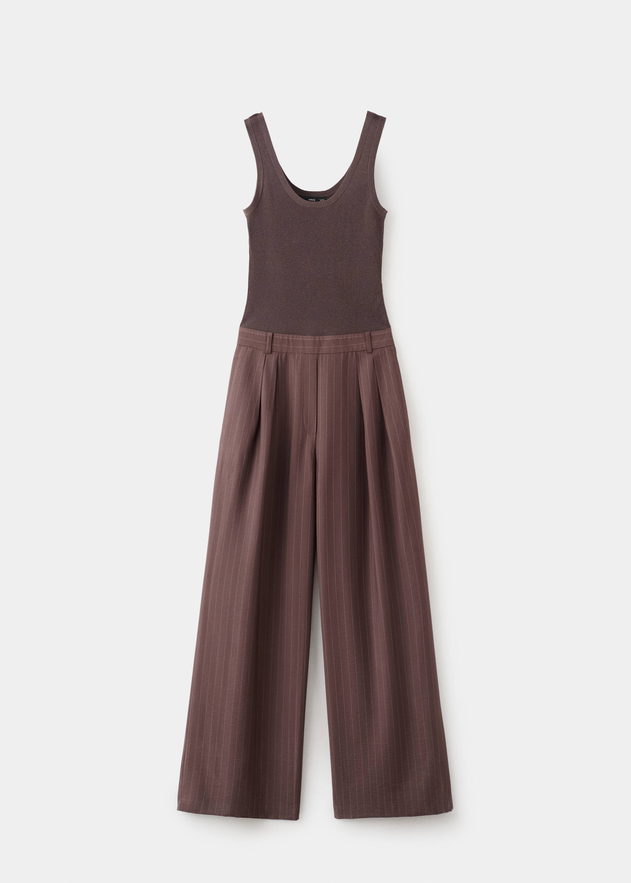 Pinstripe jumpsuit combination - Article without model