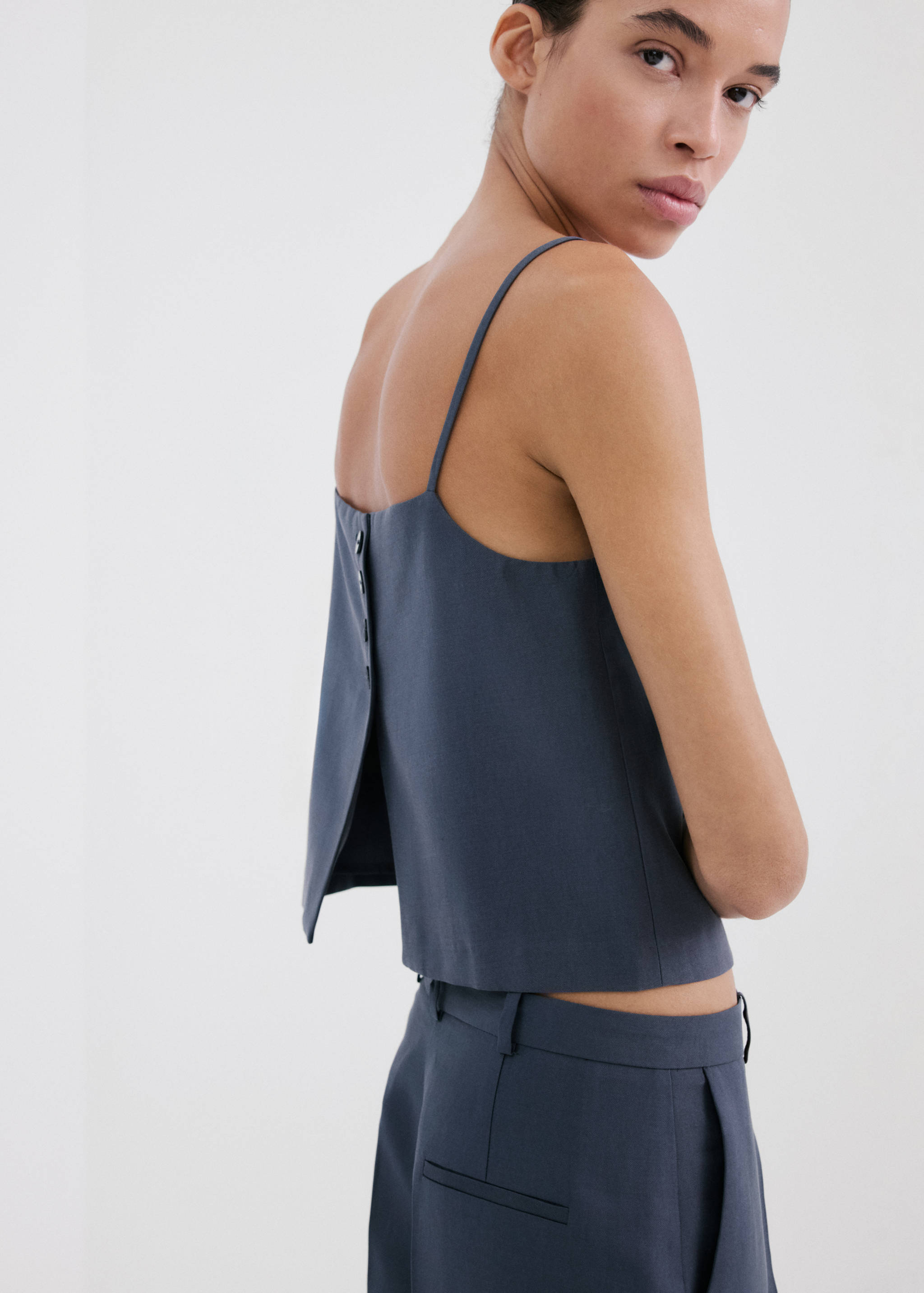 Pantalon lyocell taille normale - Détail de l'article 6