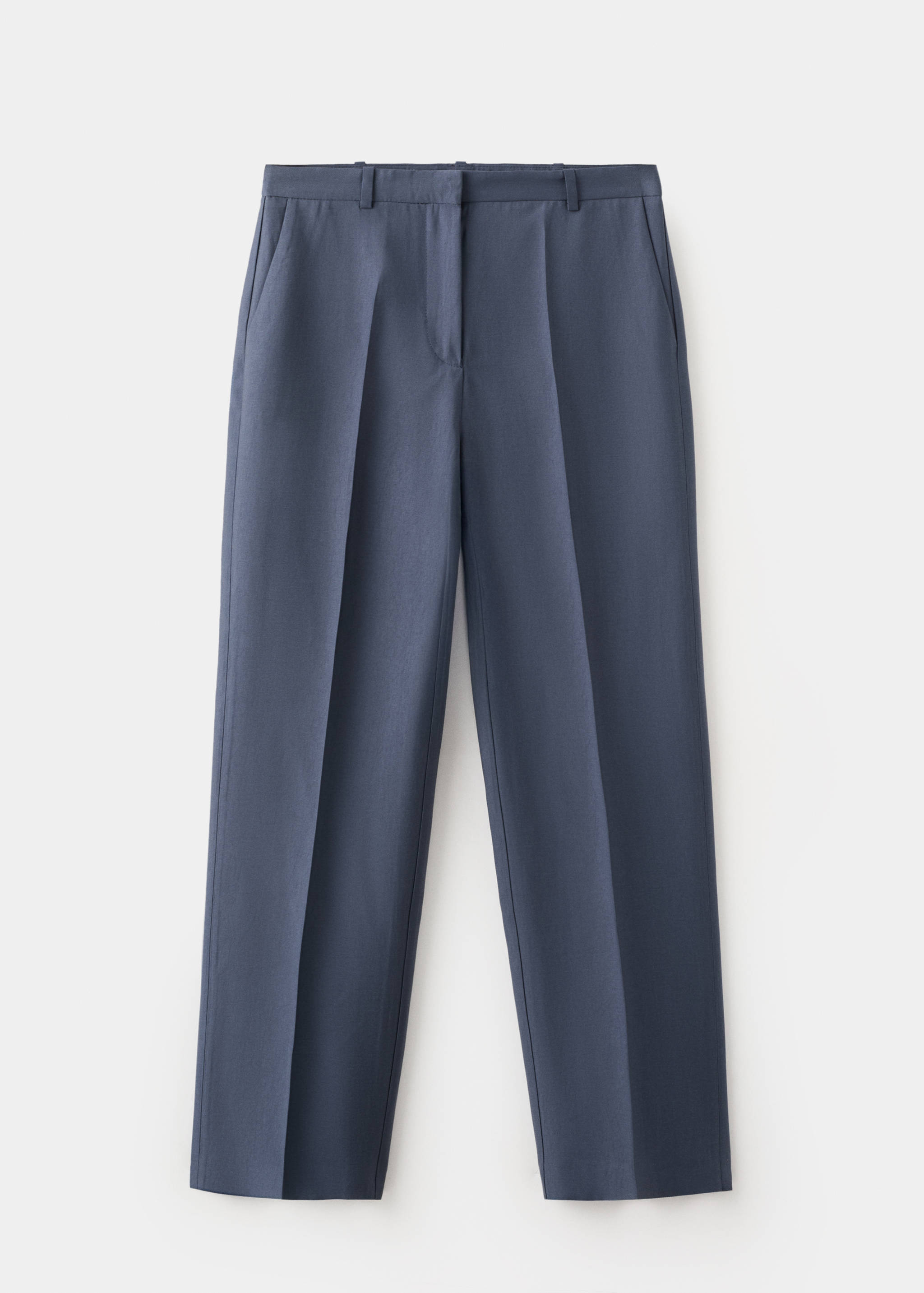 Mid-rise lyocell trousers - Article without model