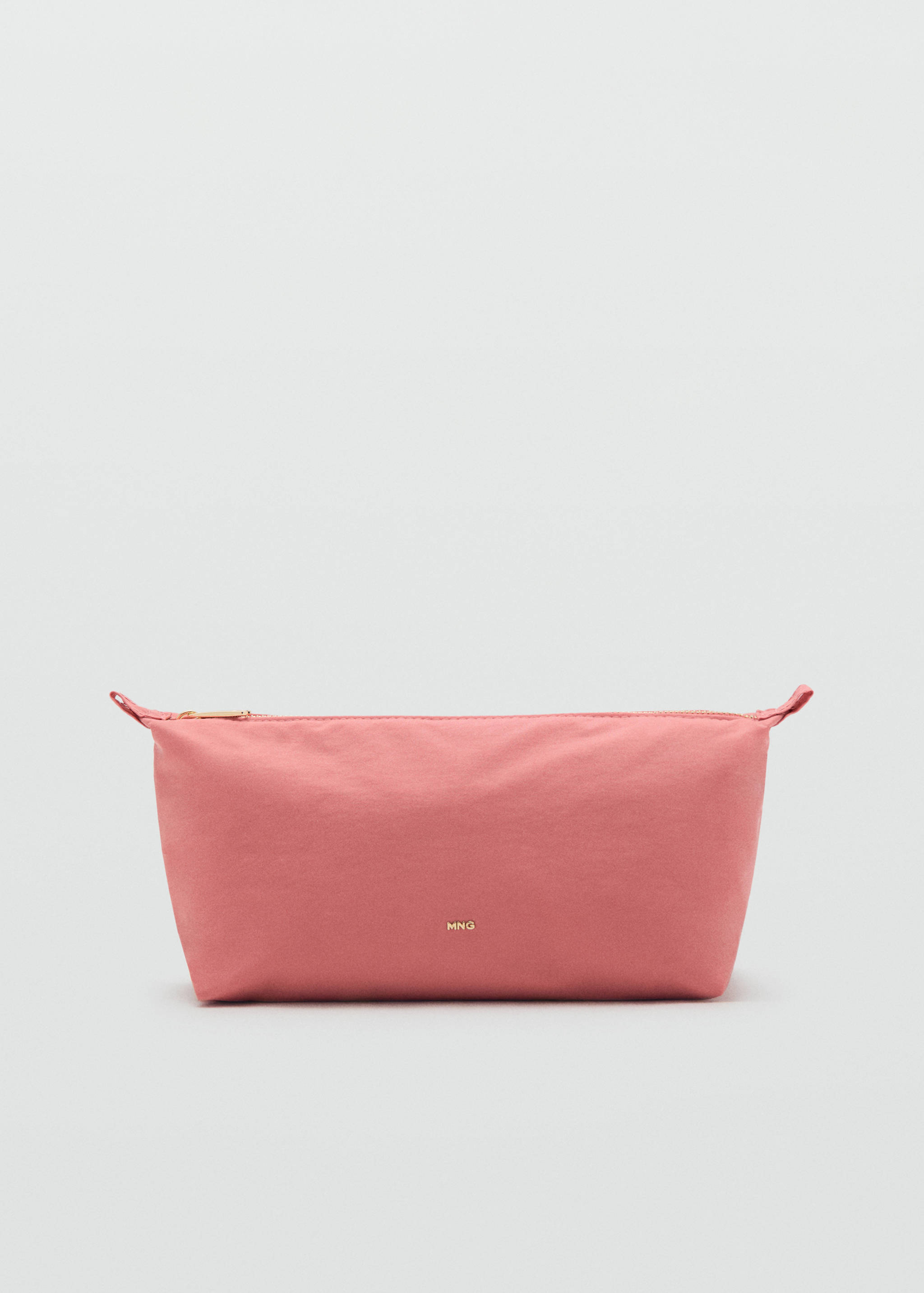 Quilted toiletry bag with logo - Article without model