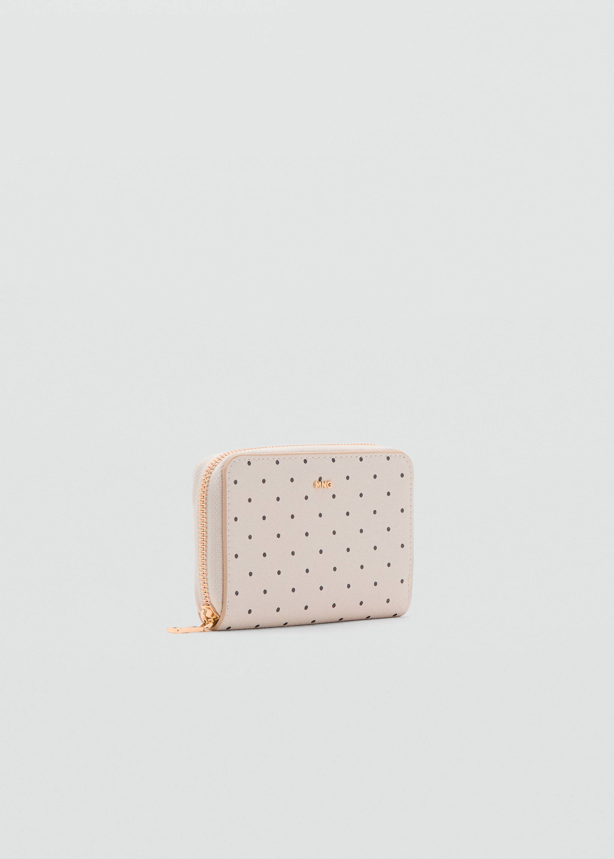 Polka dot wallet - Medium plane