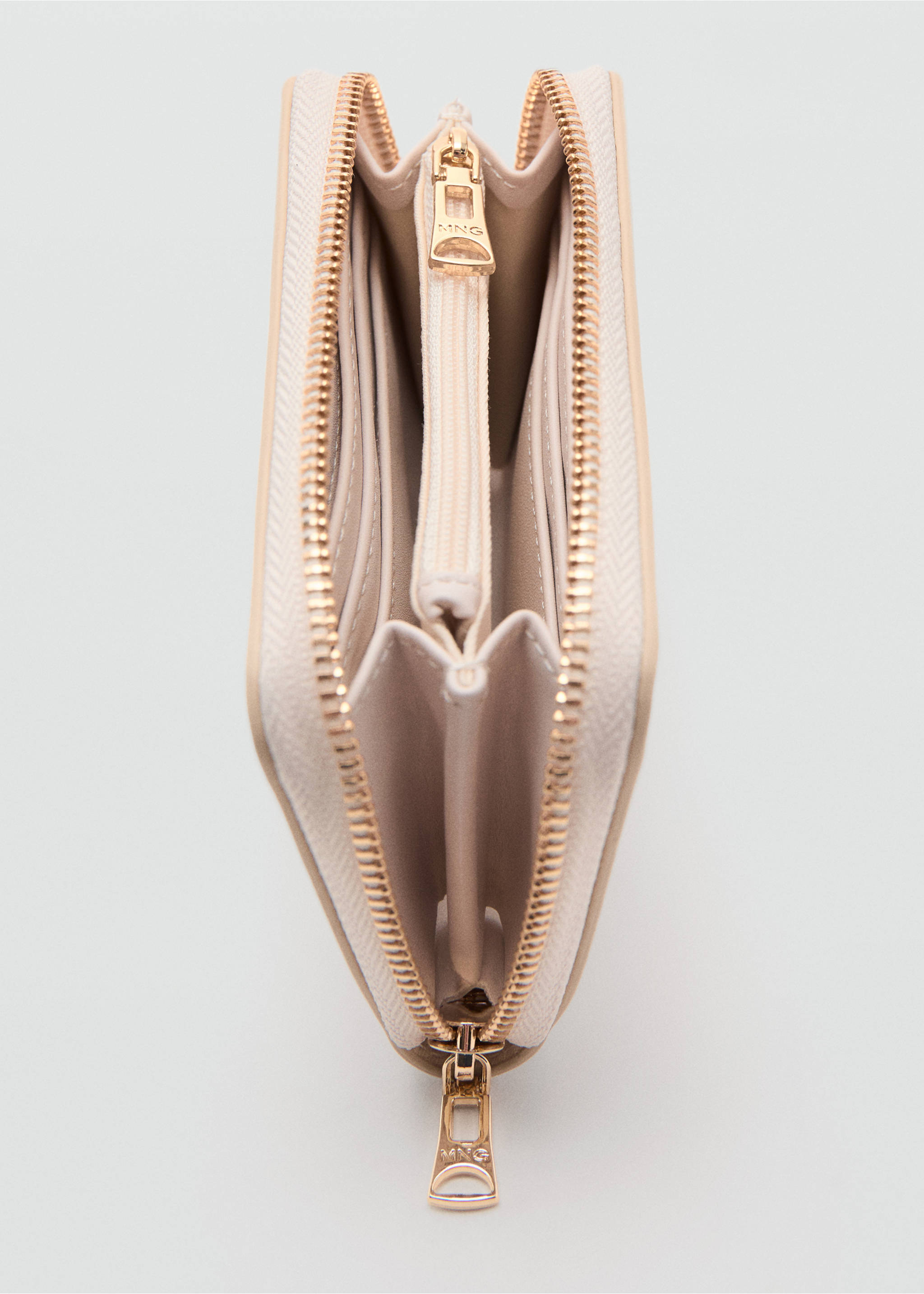 Portofel cu buline - Detaliu al articolului 1, Alb-murdar. Ref: 27045836-00.