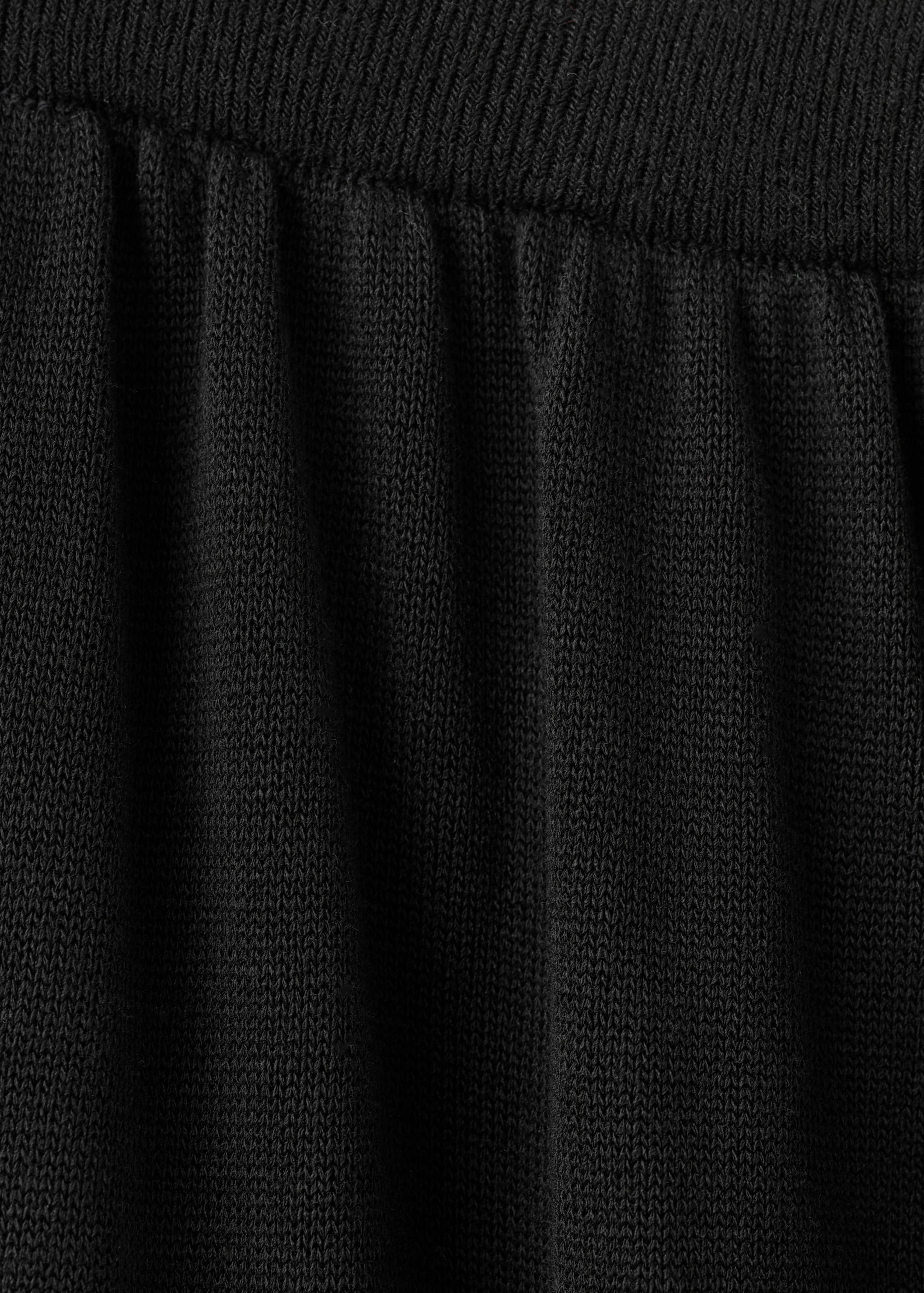 Pantalon sarouel en tricot - Détail de l'article 0