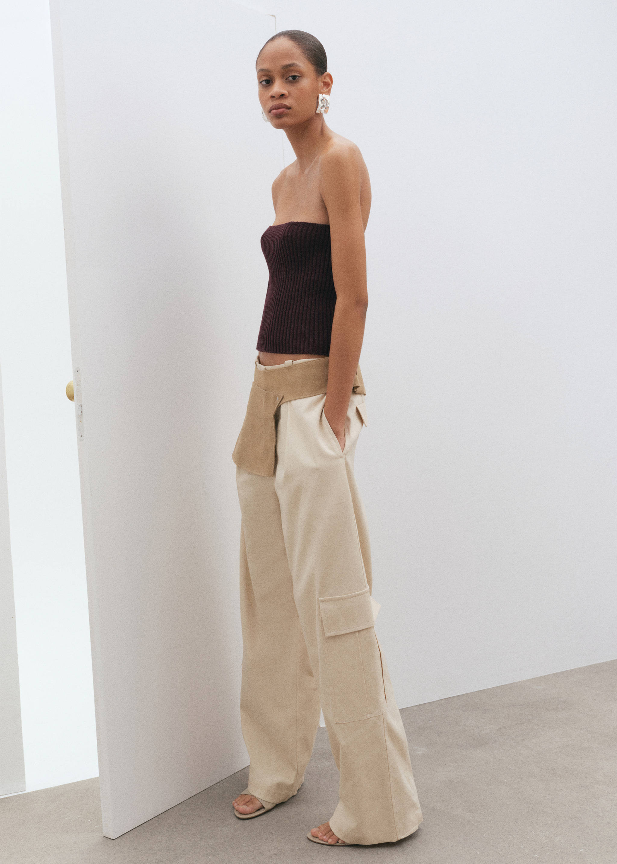 طقم من قطعتين من الكروشيه - تفاصيل المنتج 4