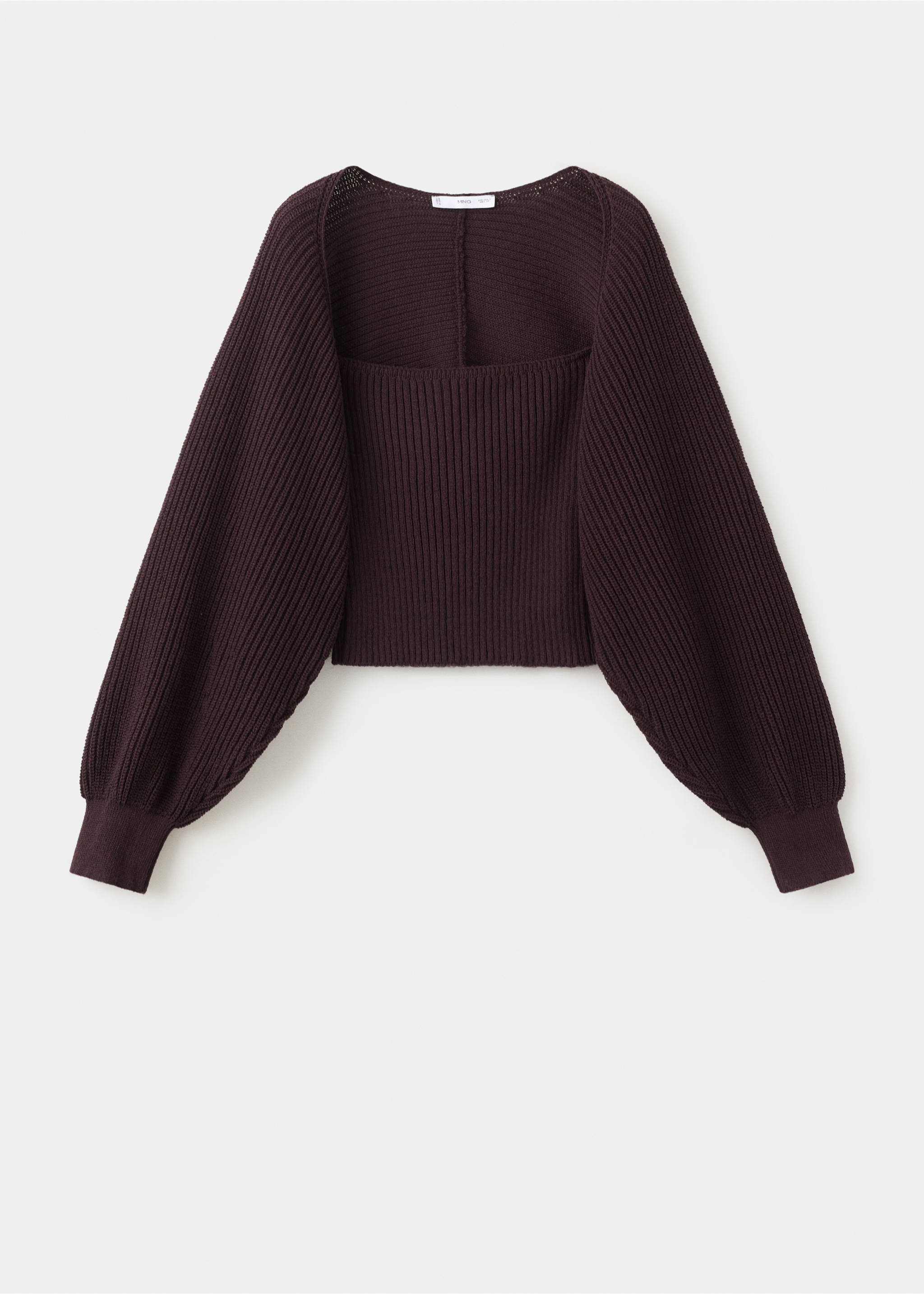 2-piece knit set - Article without model, Plum. Ref: 27045841-01.