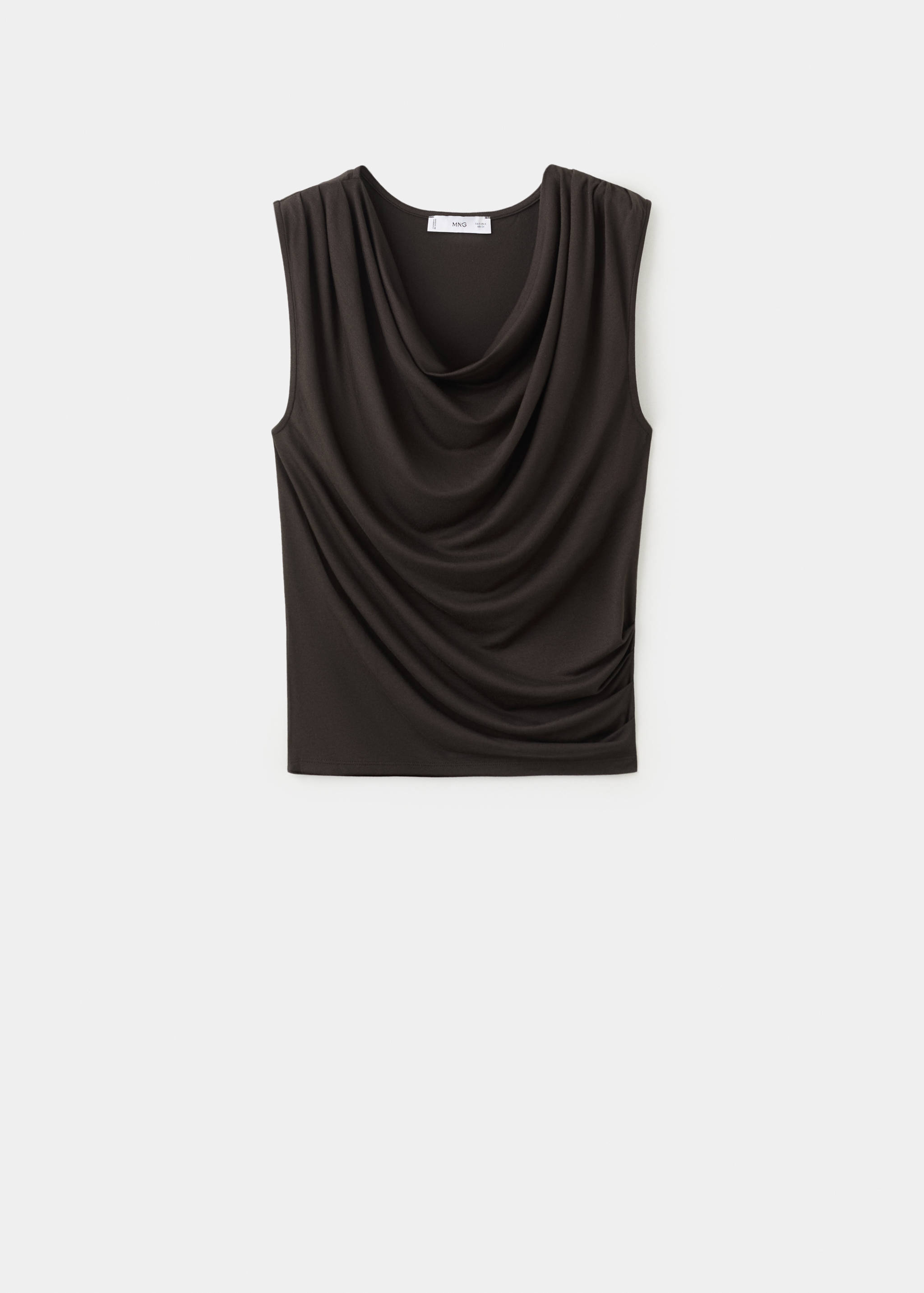 Camiseta drapeada entallada - Artículo sin modelo