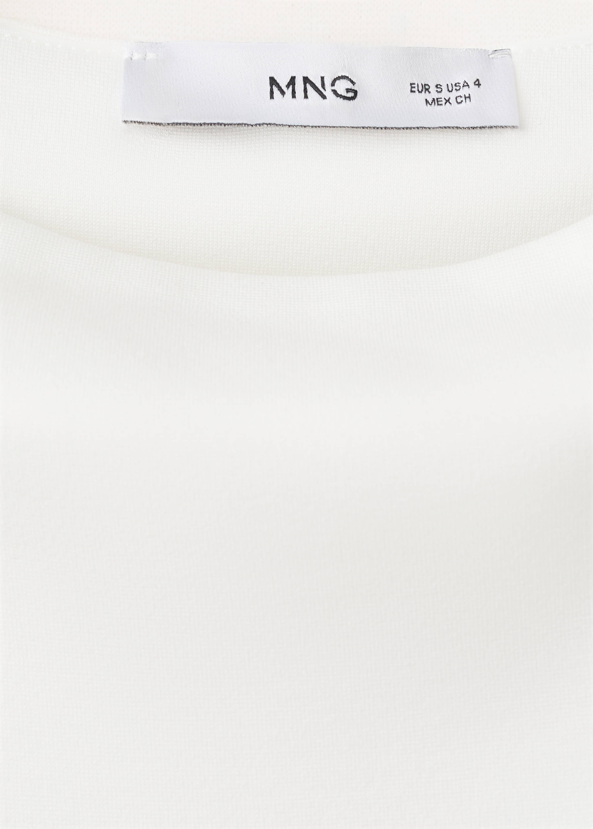 Peplum shoulder pad T-shirt - Details of the article 8