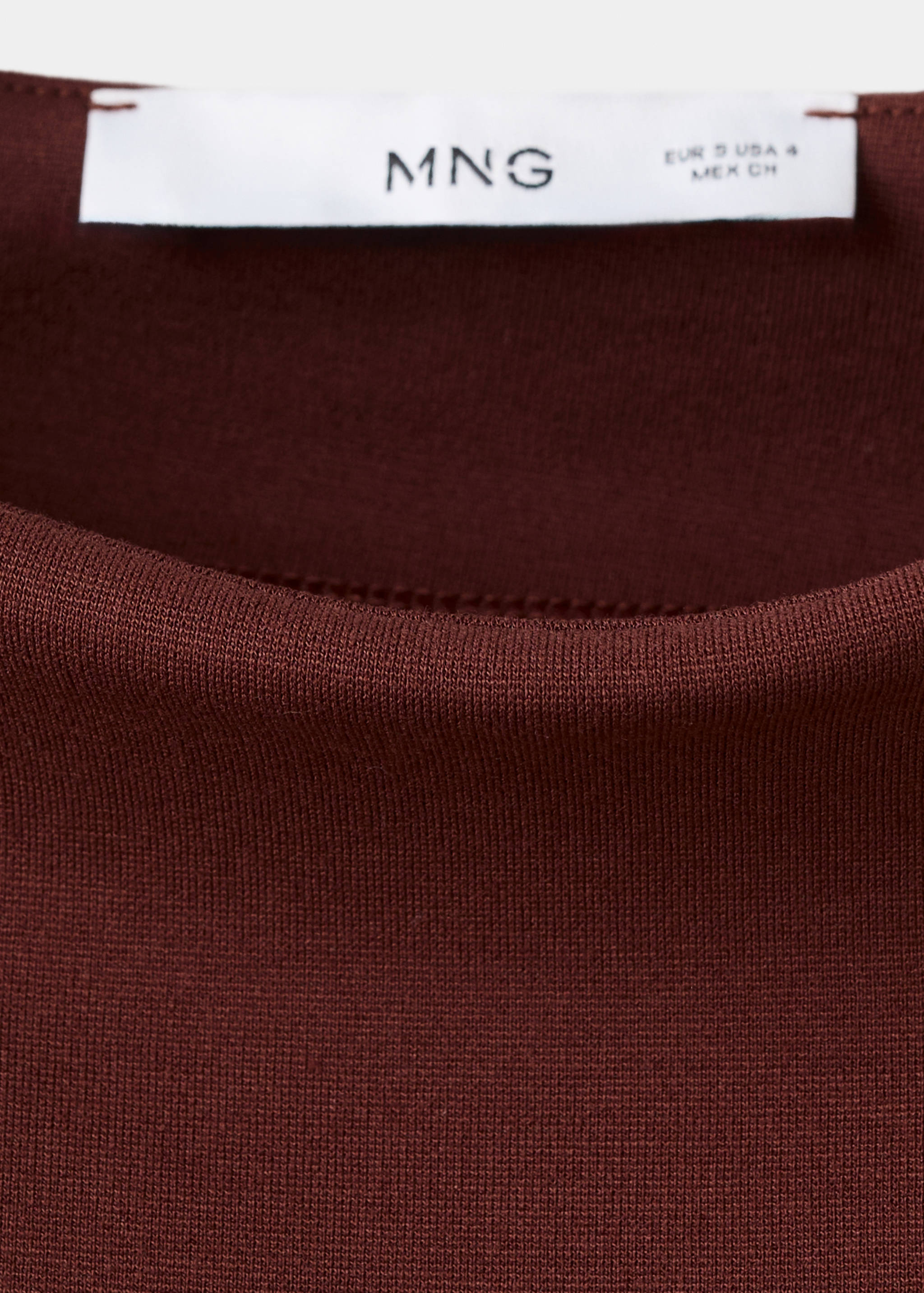 Peplum shoulder pad T-shirt - Details of the article 8