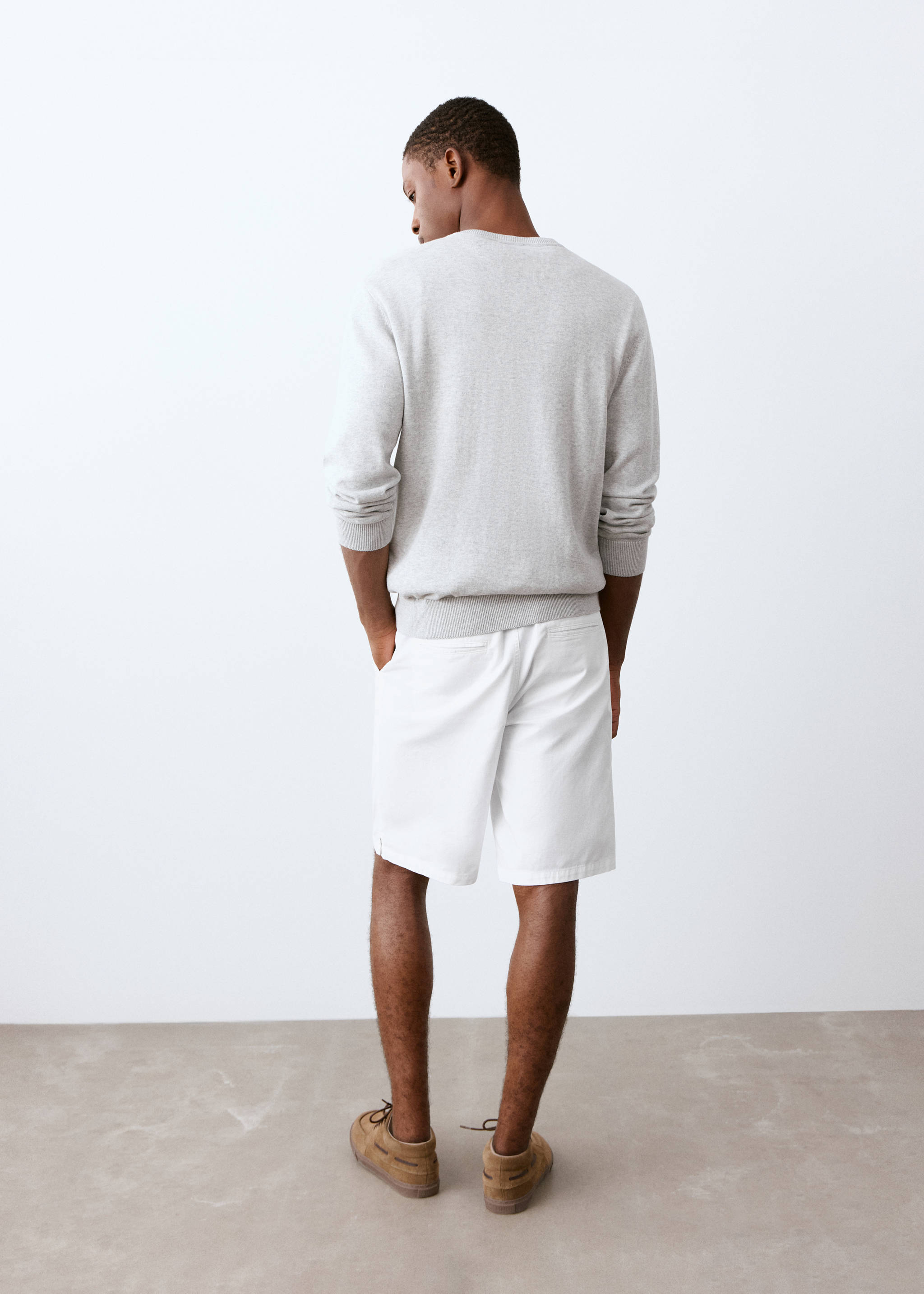 Bermudas algodón cordón - Reverso del artículo