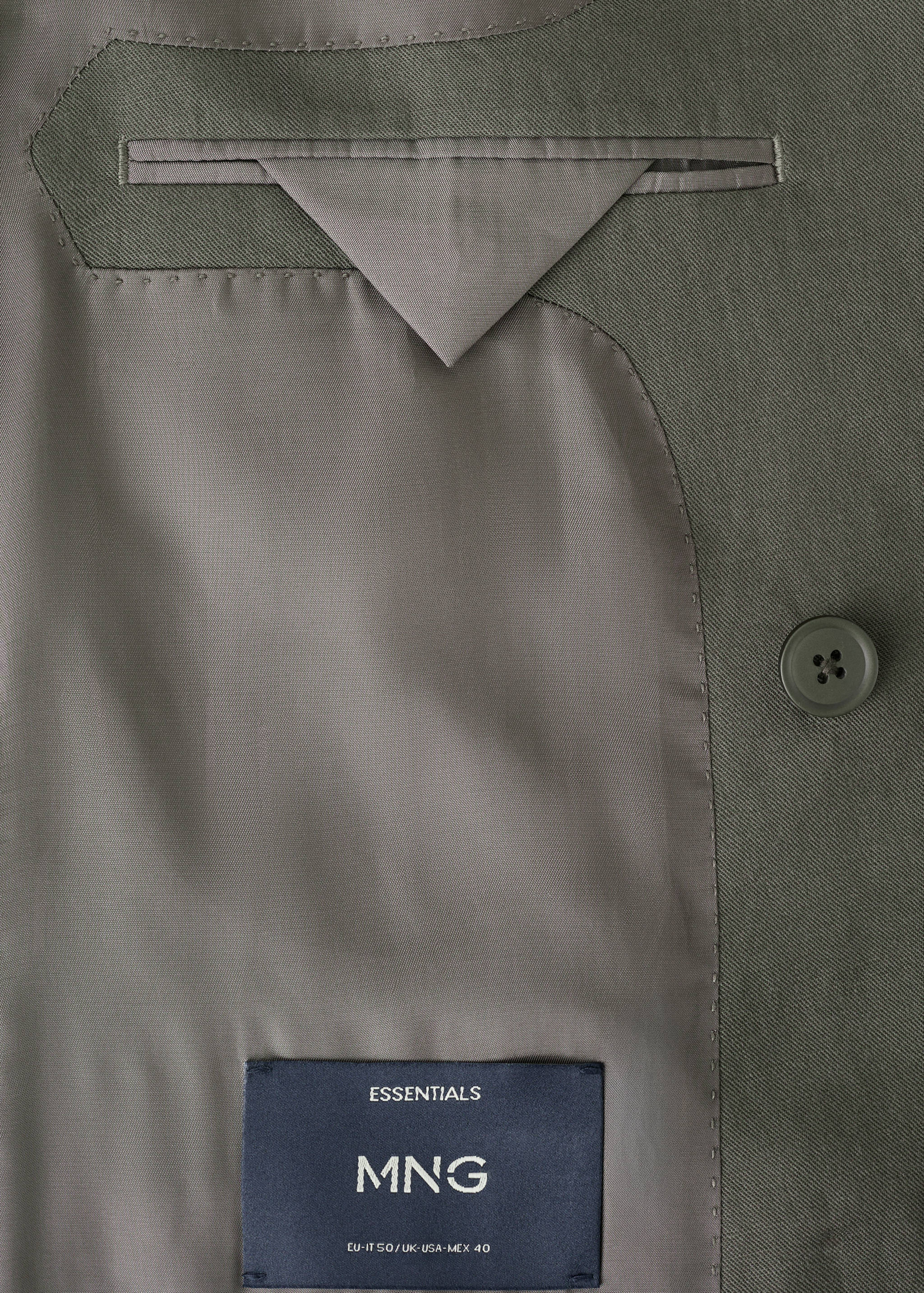 Slim-Fit-Zweireiher Amalfi - Detail des Artikels 8