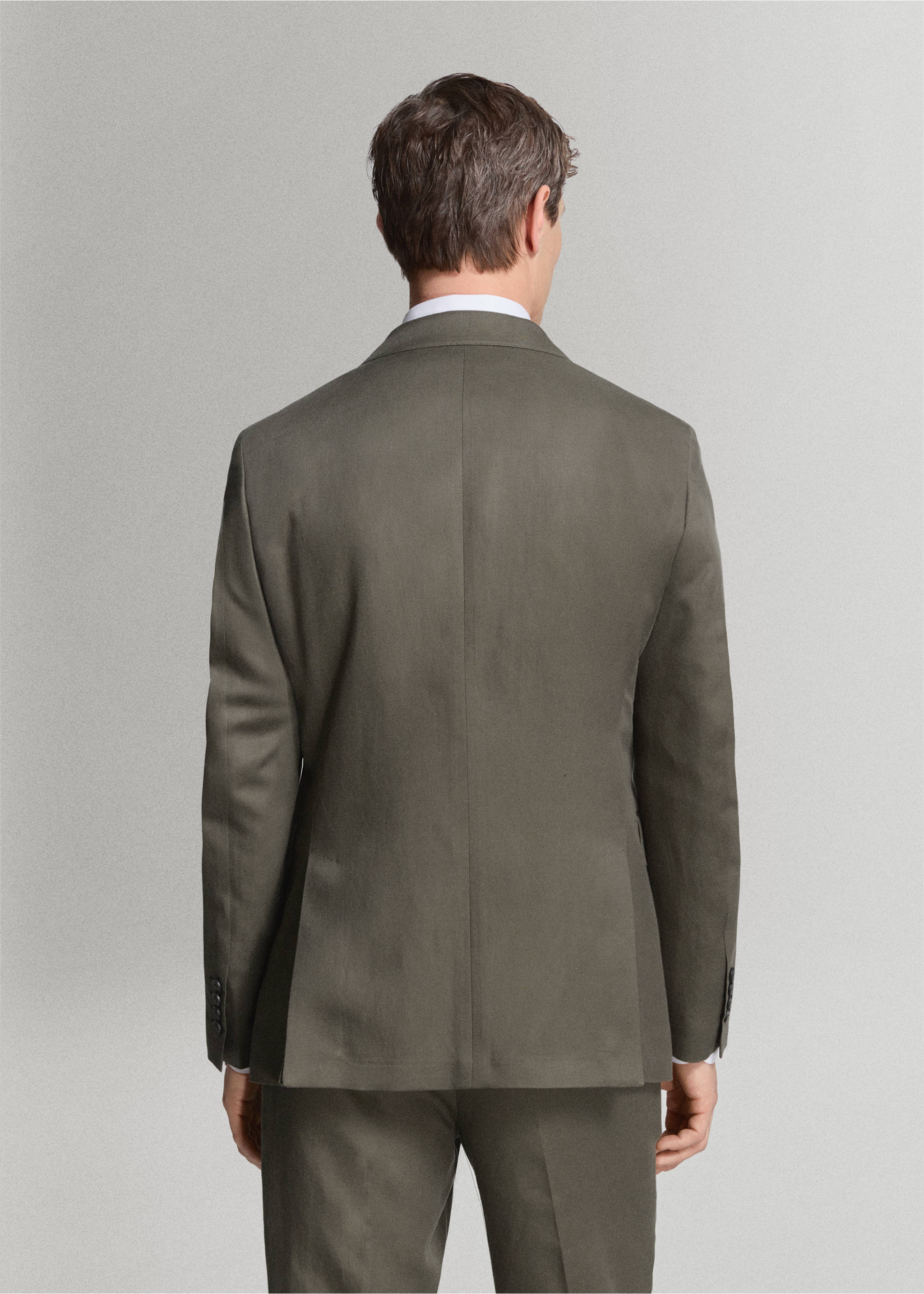 Amalfi修身版型西装外套 - null, 卡其. Ref: 27045936-01.