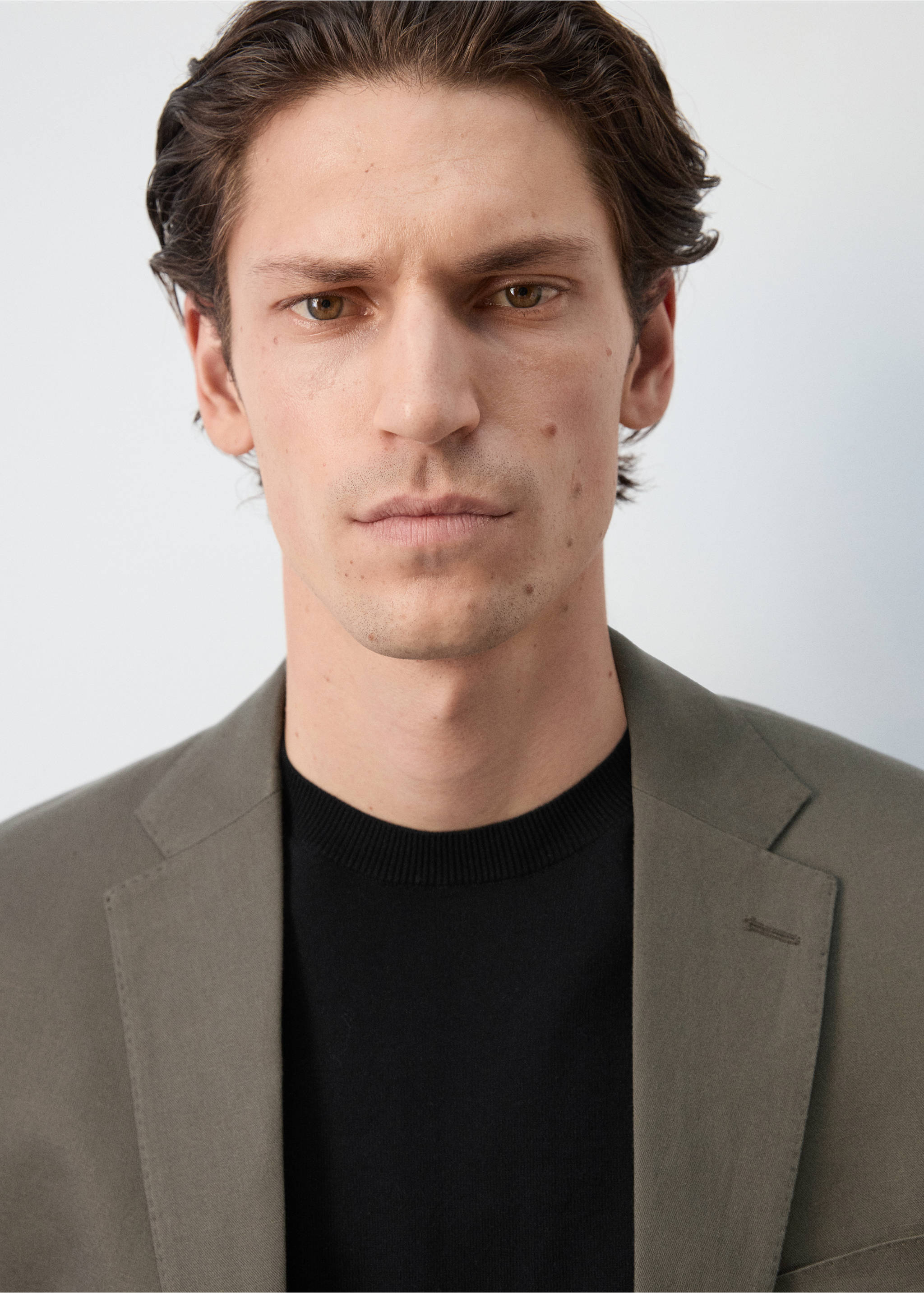 Amalfi修身版型西装外套 - null, 卡其. Ref: 27045936-05.