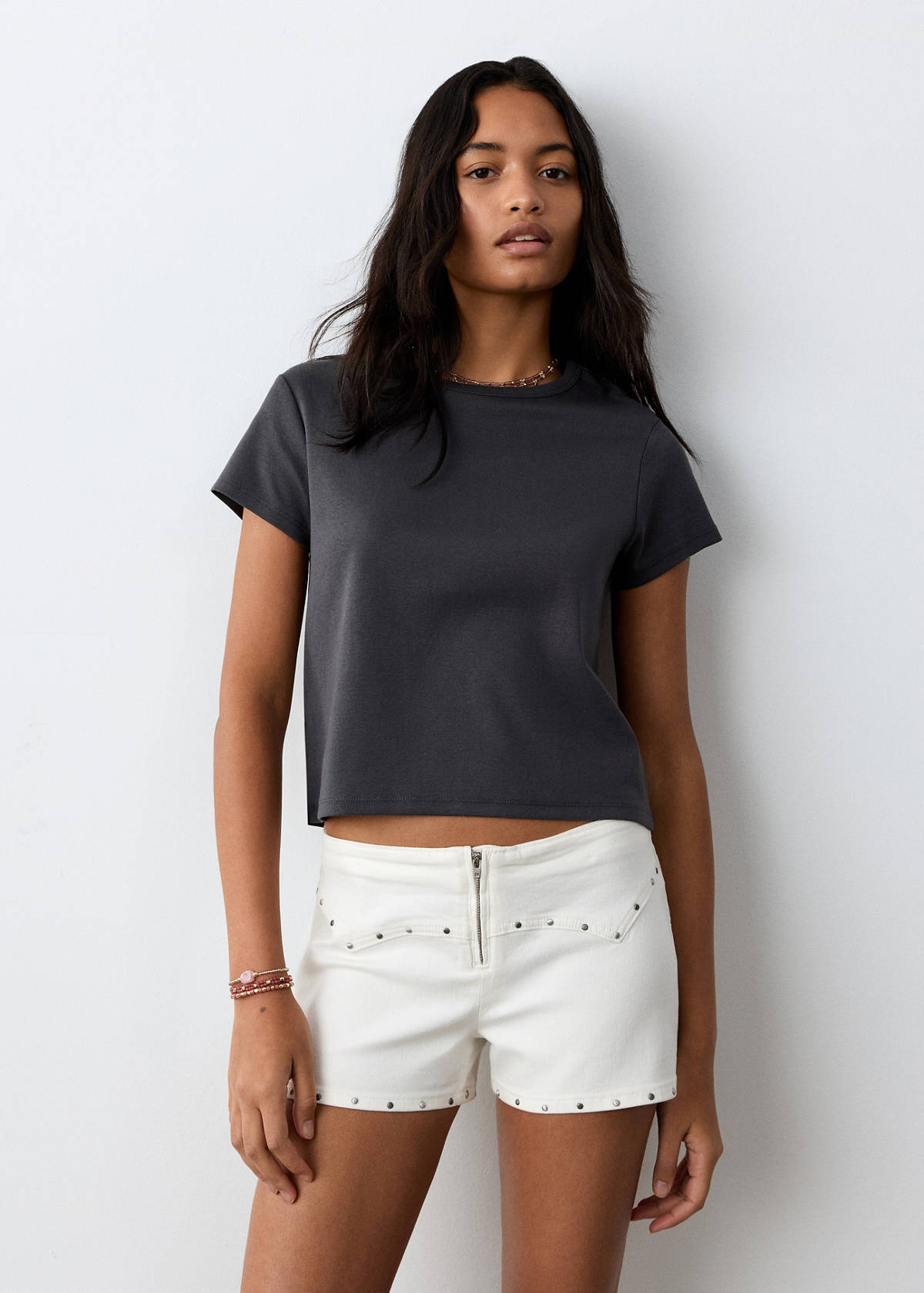 Studded mini shorts — Off White