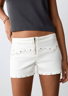 Studded mini shorts — Off White 4