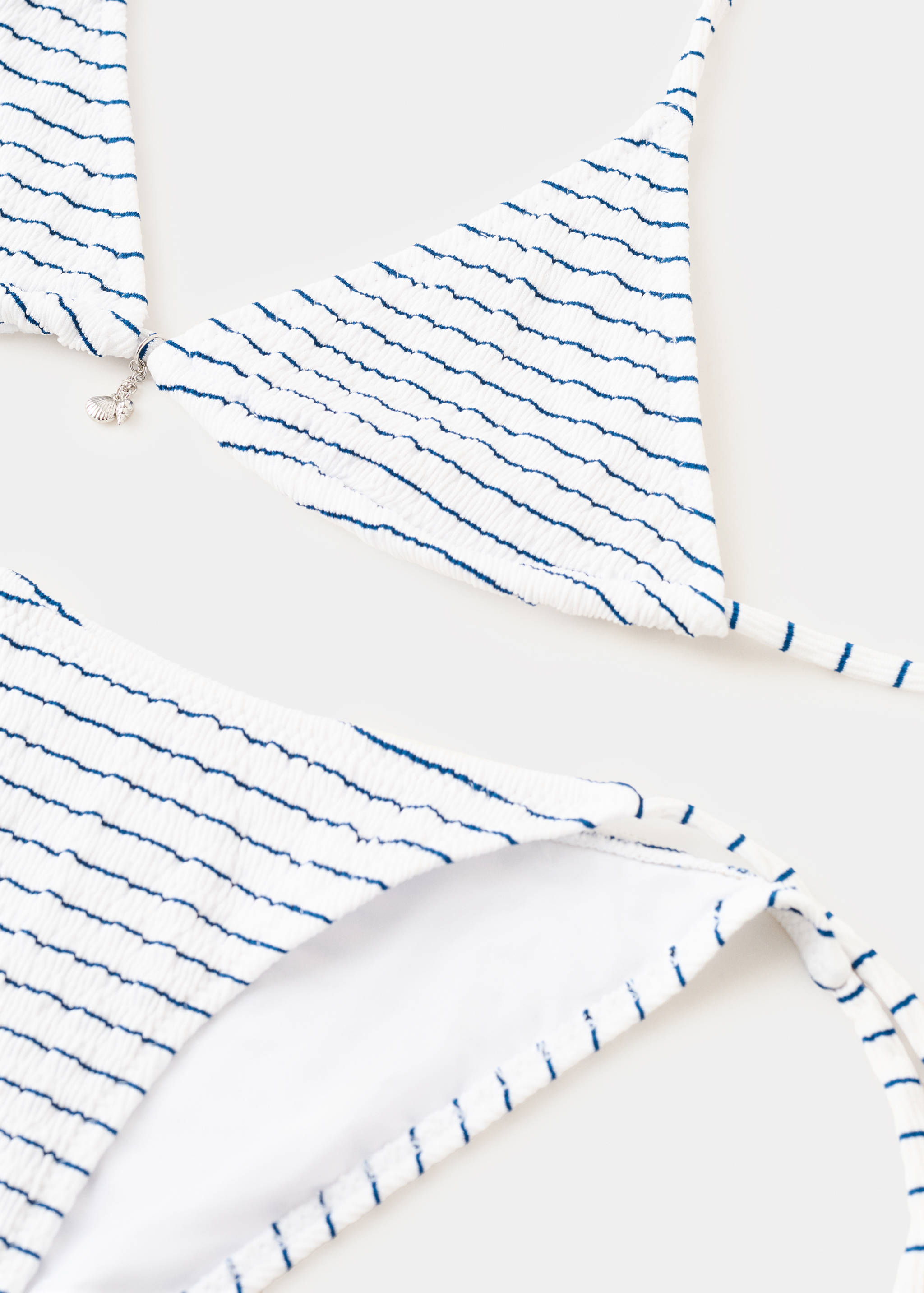 Striped bikini with medium-coverage bottoms - Details of the article 8