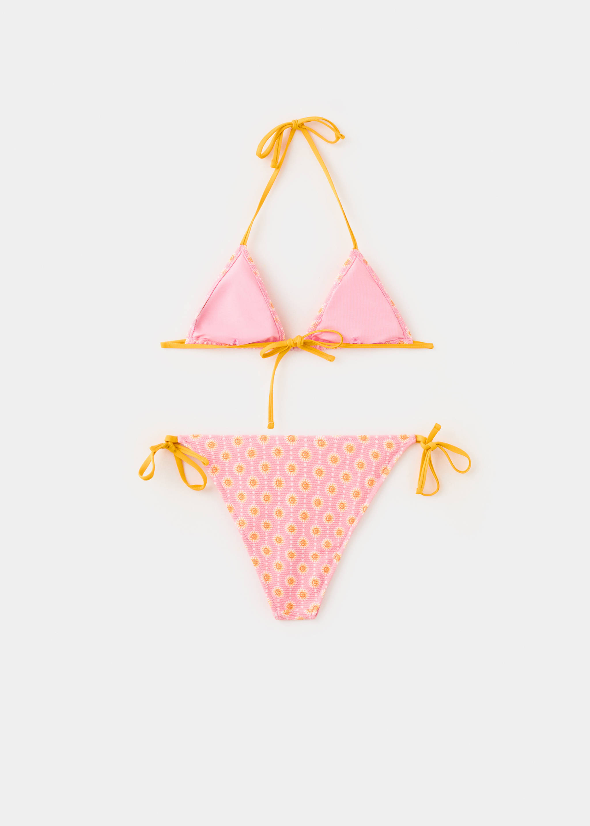 Bikini estampado braguita media - Reverso del artículo