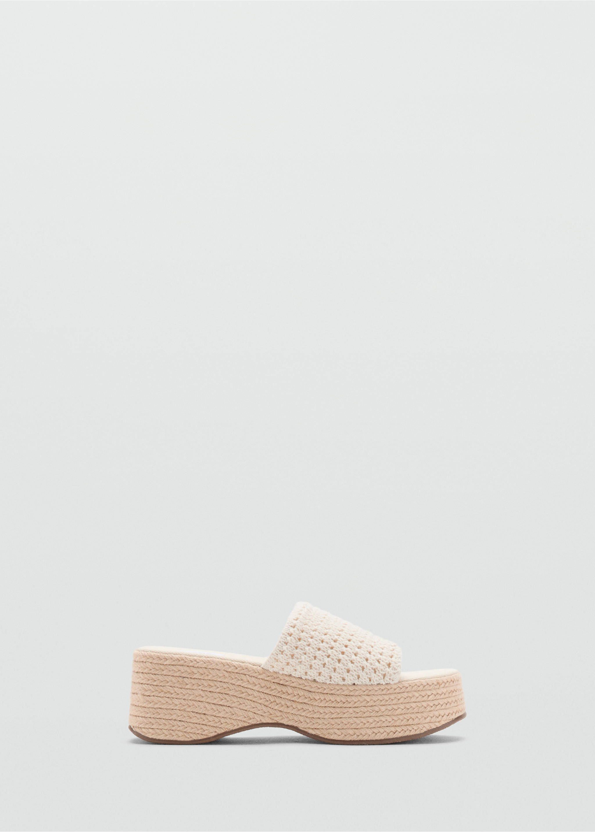 Platform sandals - Article without model, Beige. Ref: 27045948-00.